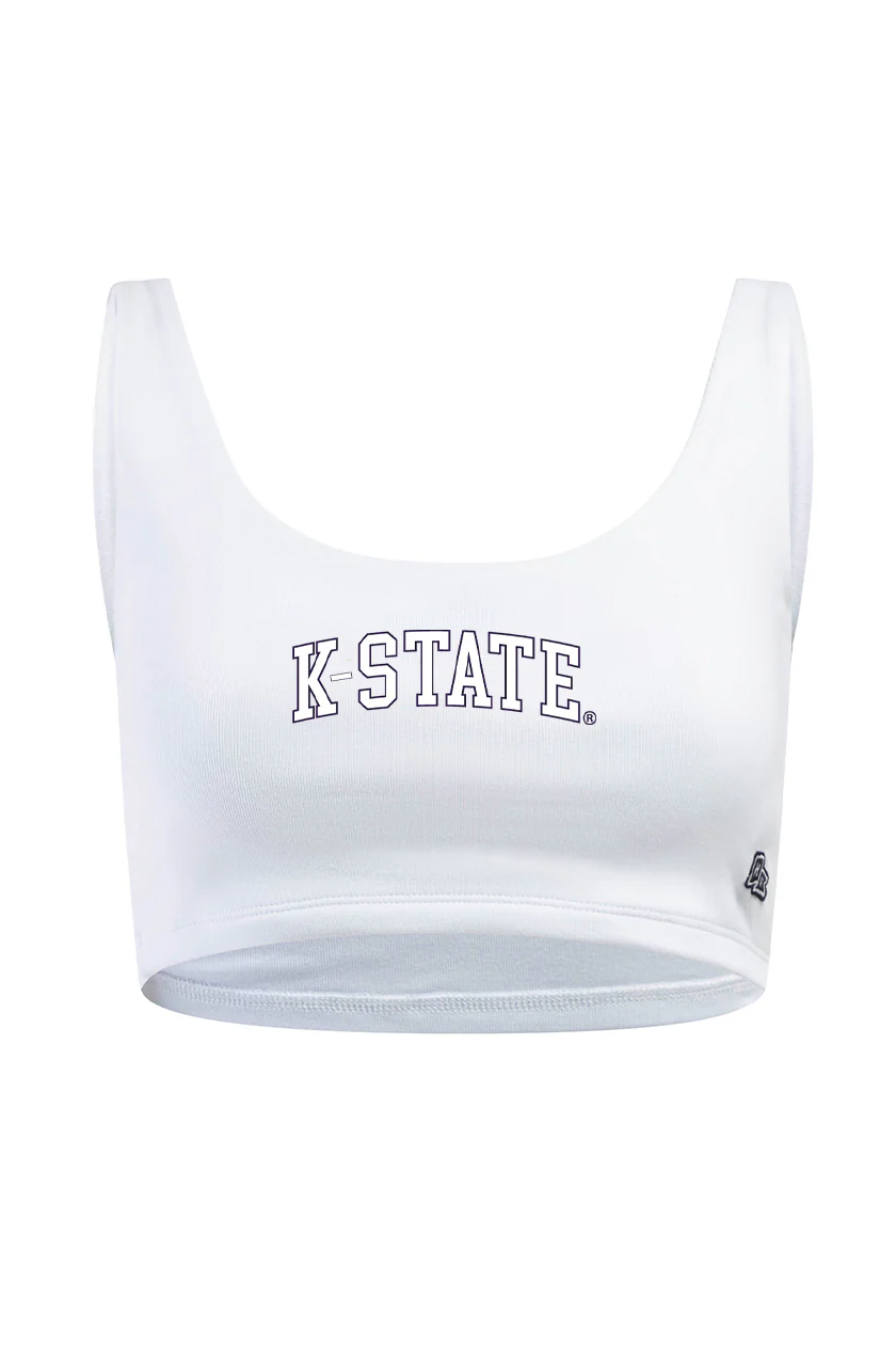 Kansas State Scoop Neck Crop Top - Image 4