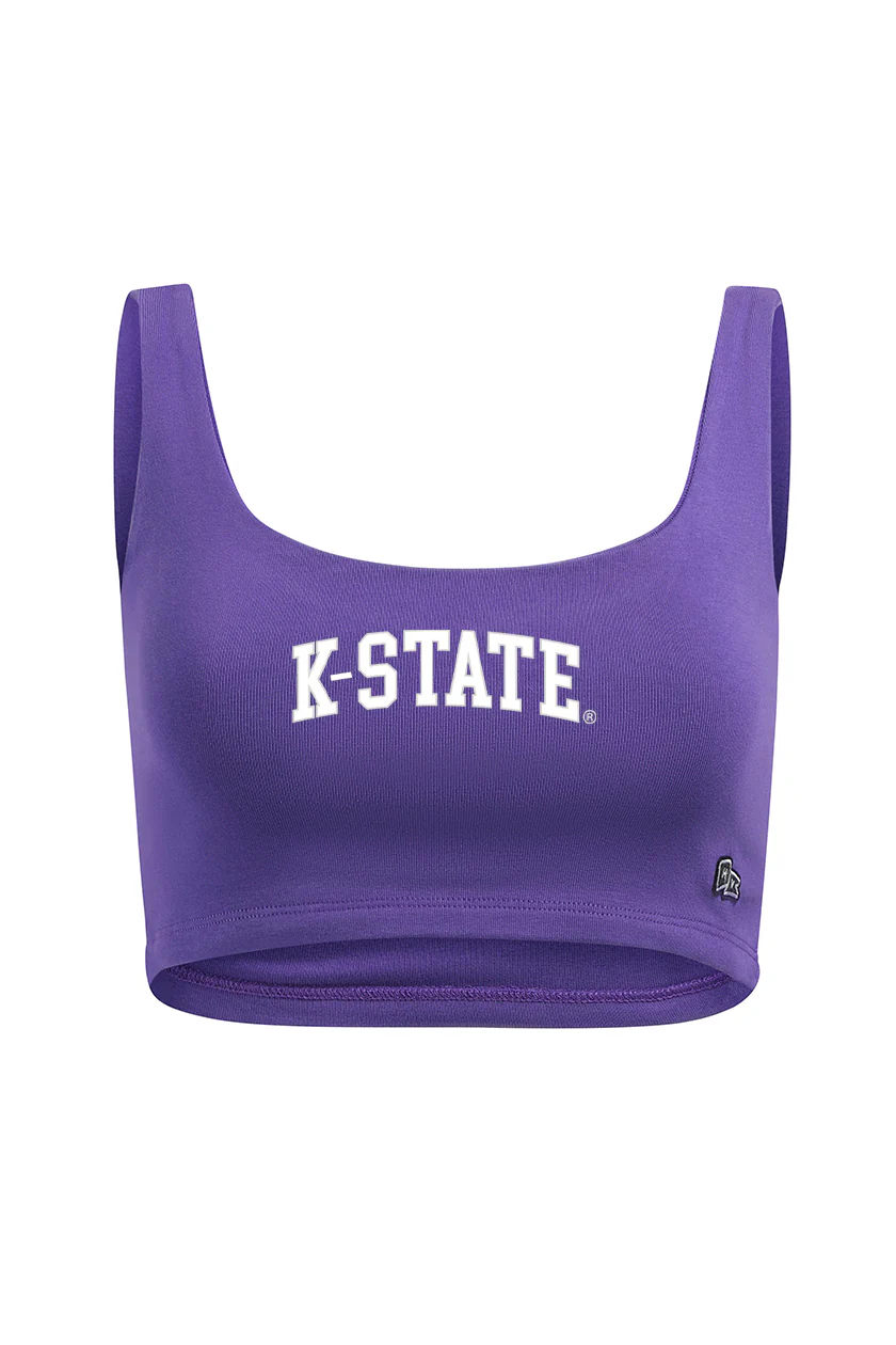 Kansas State Scoop Neck Crop Top - Image 6