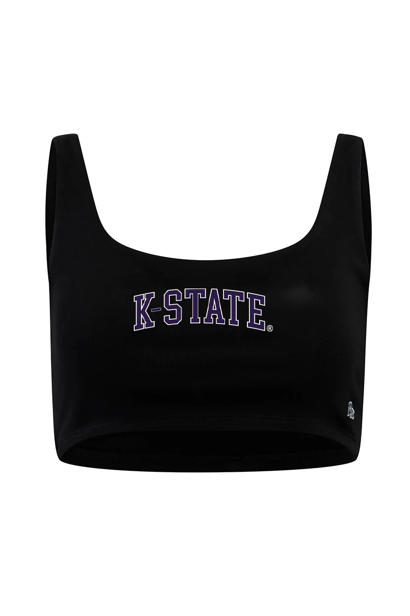 Kansas State Scoop Neck Crop Top - Image 8