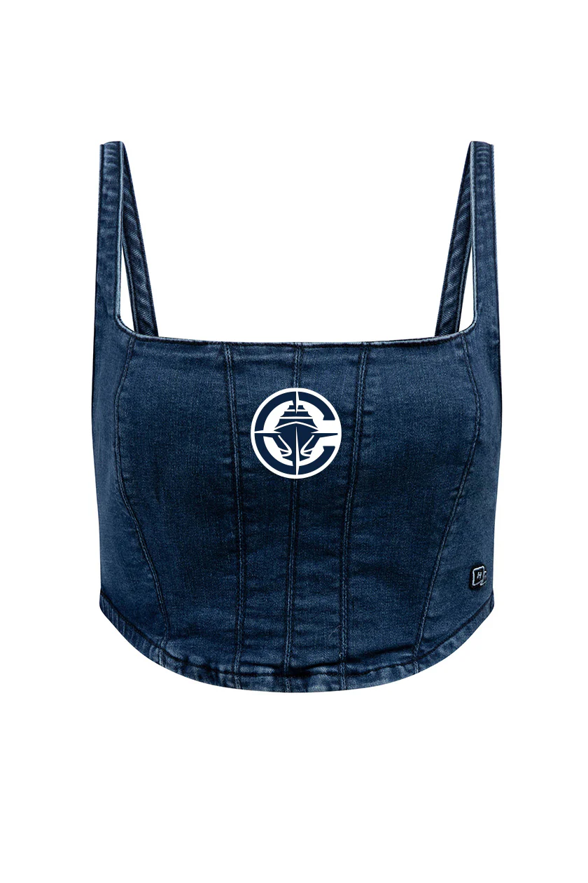 Los Angeles Clippers Denim Corset - Image 3