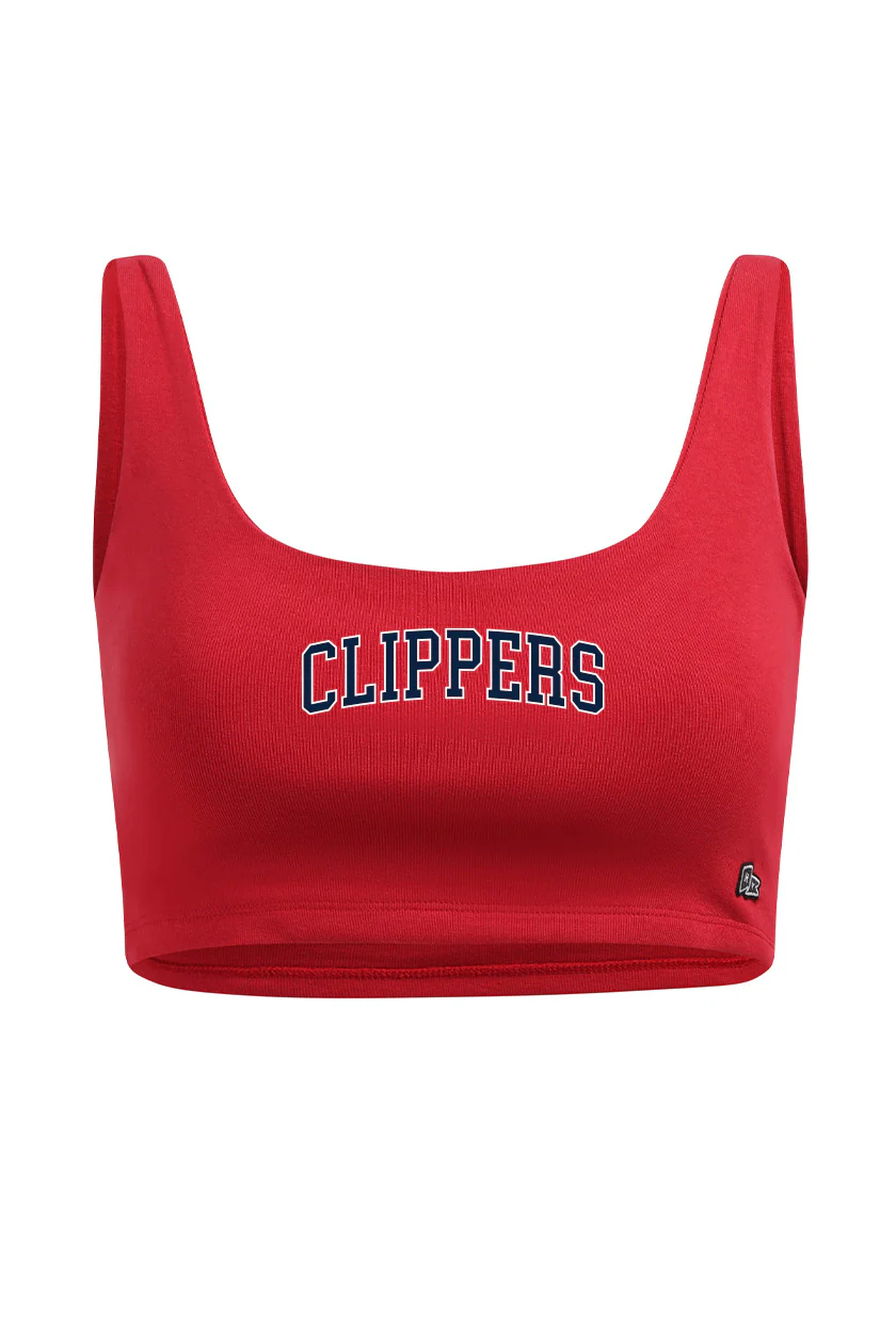 Los Angeles Clippers Scoop Neck Crop Top - Image 5