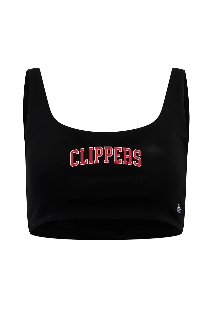 Los Angeles Clippers Scoop Neck Crop Top - Image 7