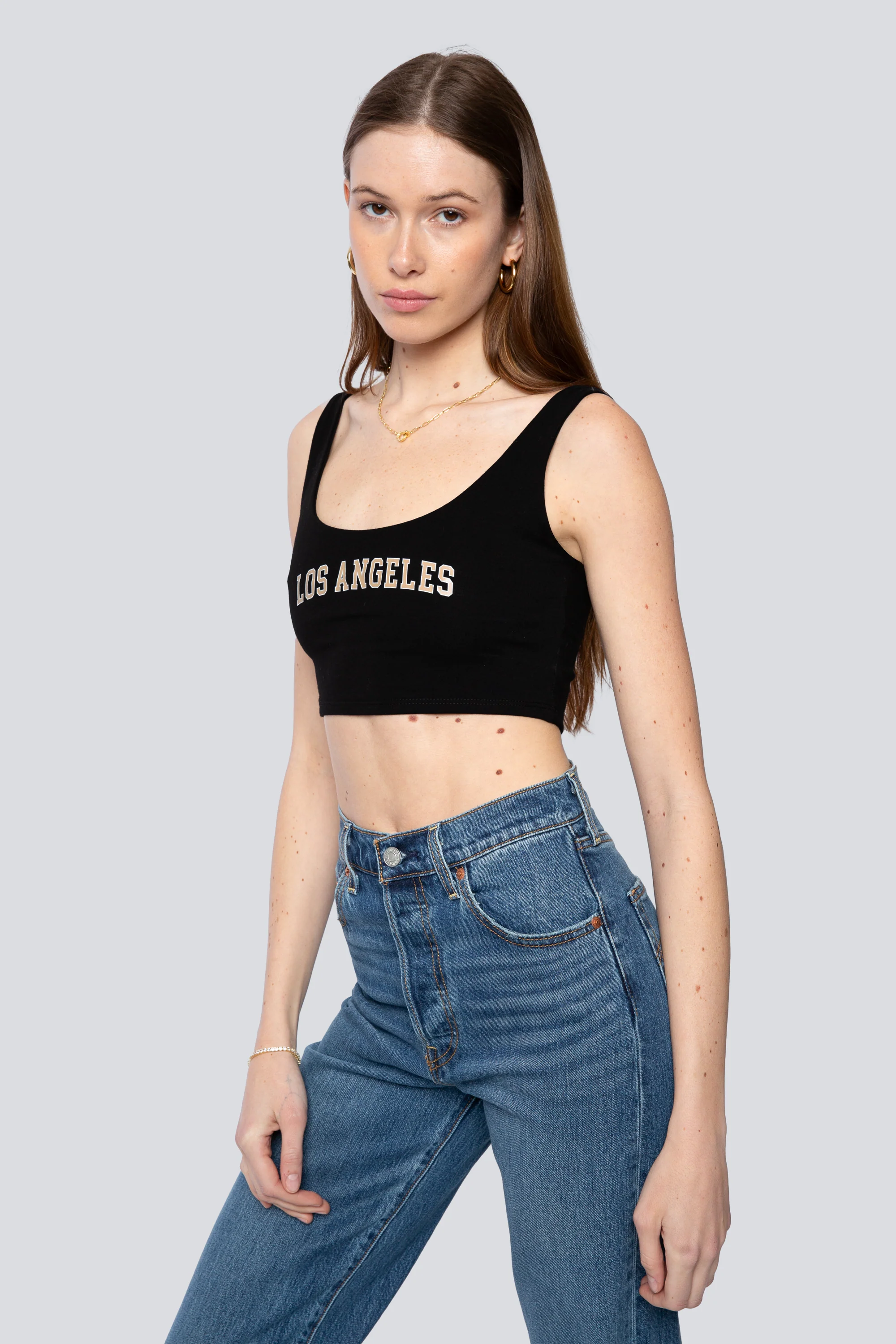 LAFC Scoop Neck Crop Top - Image 3