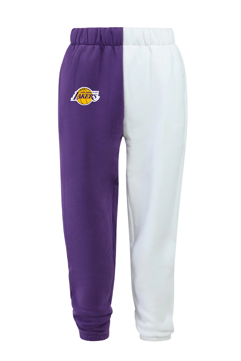 Los Angeles Lakers Color-Block Sweats - Image 3