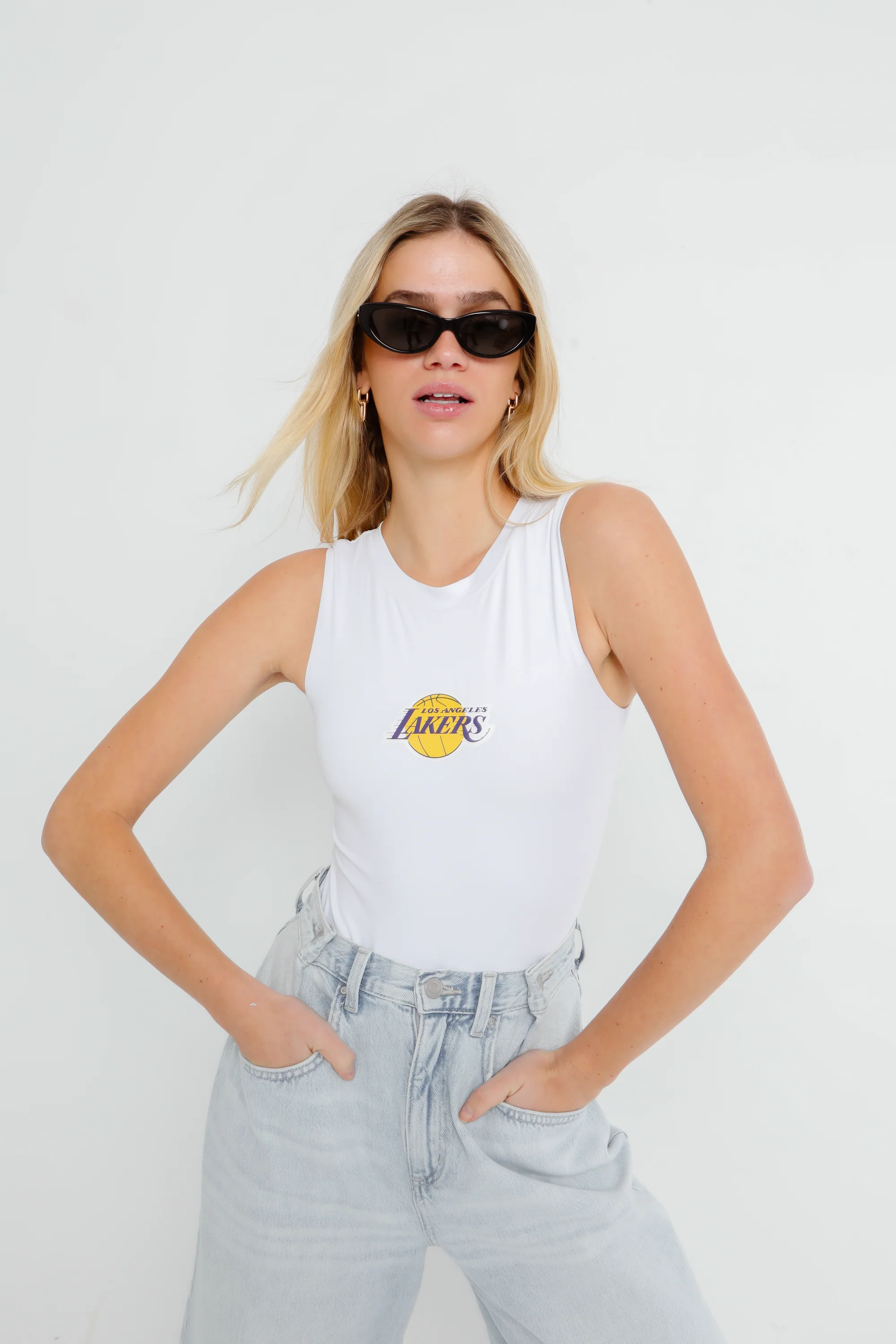 Los Angeles Lakers Contouring Bodysuit - Image 3