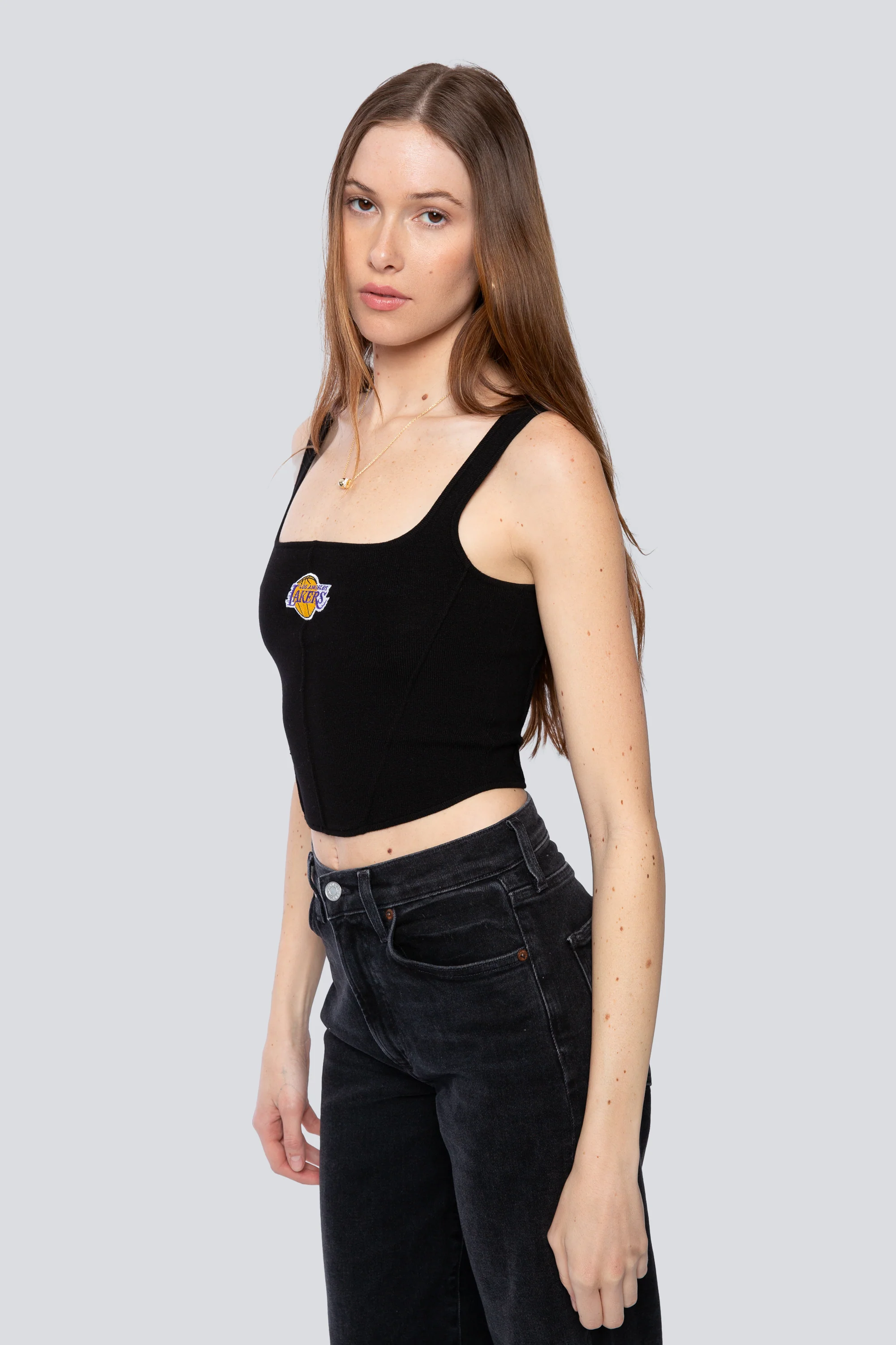 Los Angeles Lakers Knit Corset - Image 3