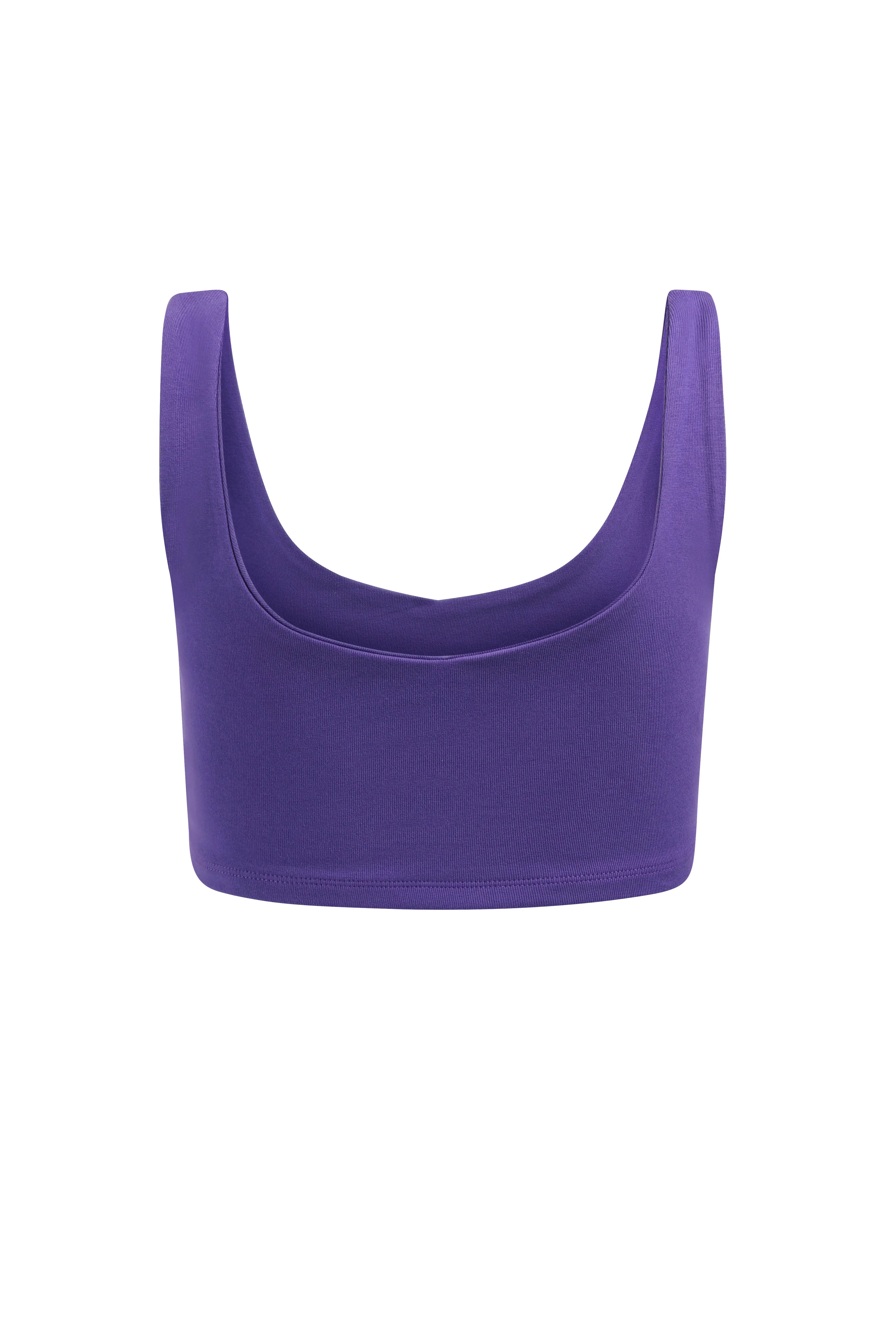 Los Angeles Lakers Scoop Neck Crop Top - Image 5