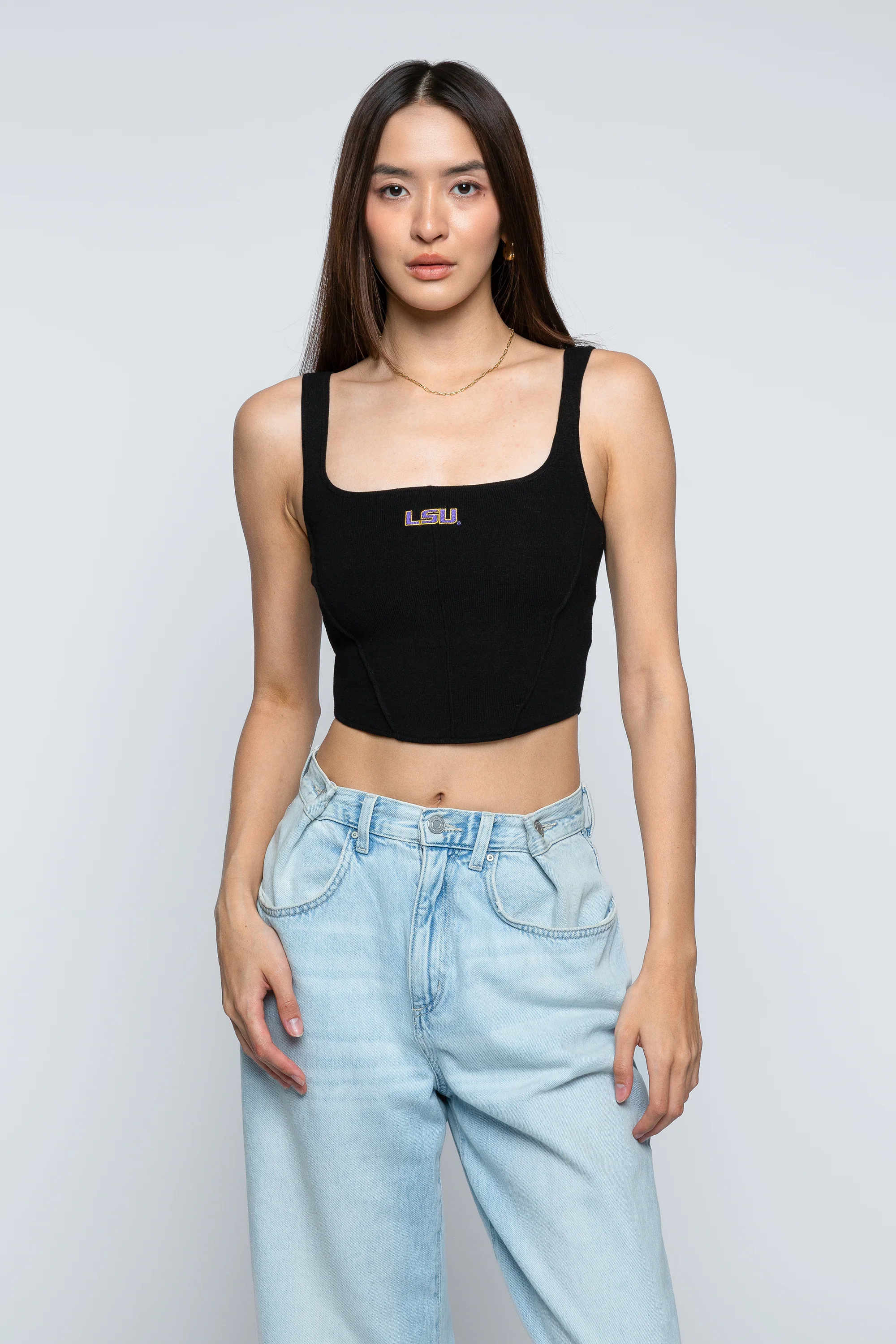 LSU Knit Corset