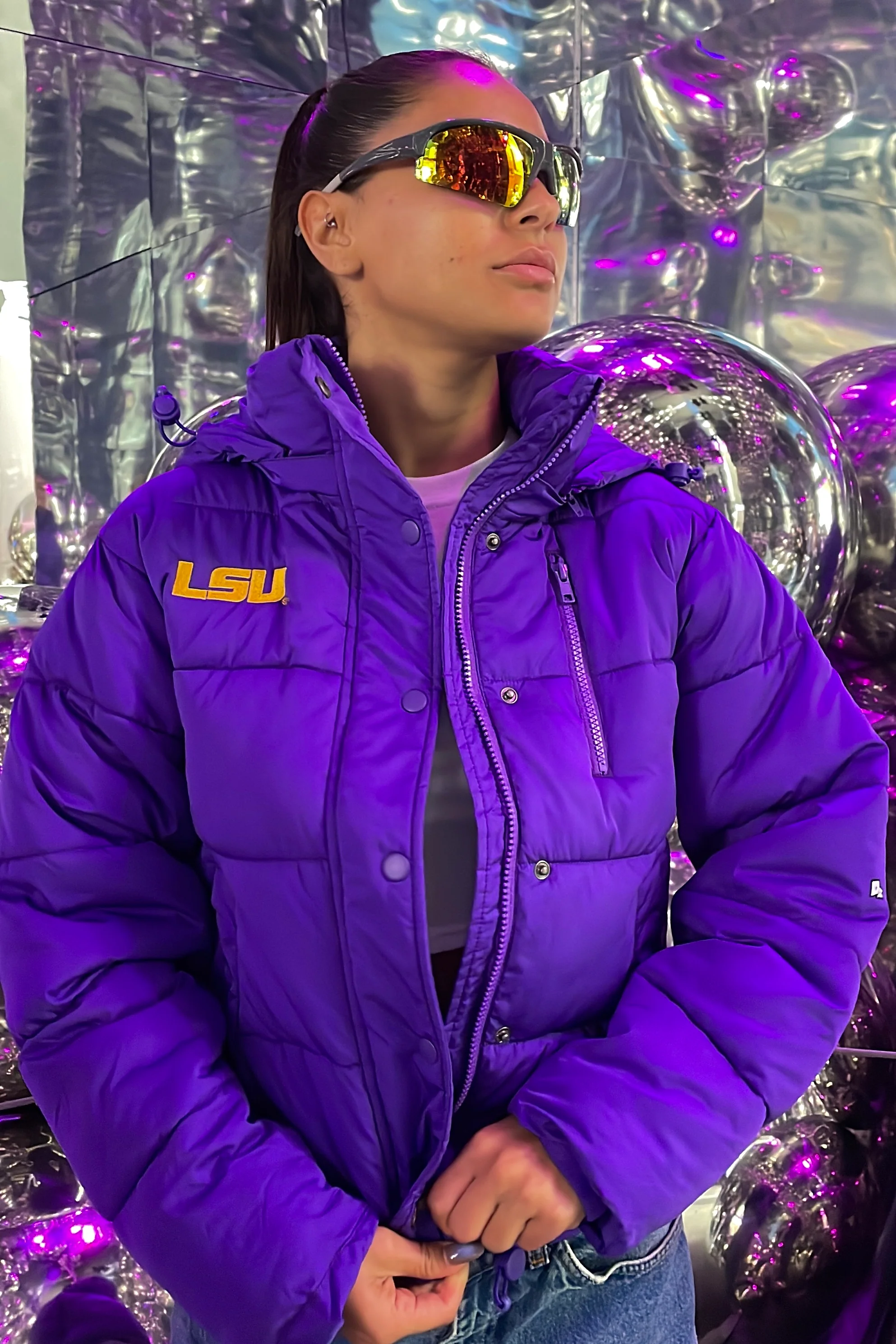 LSU Puffer Jacket - Image 2