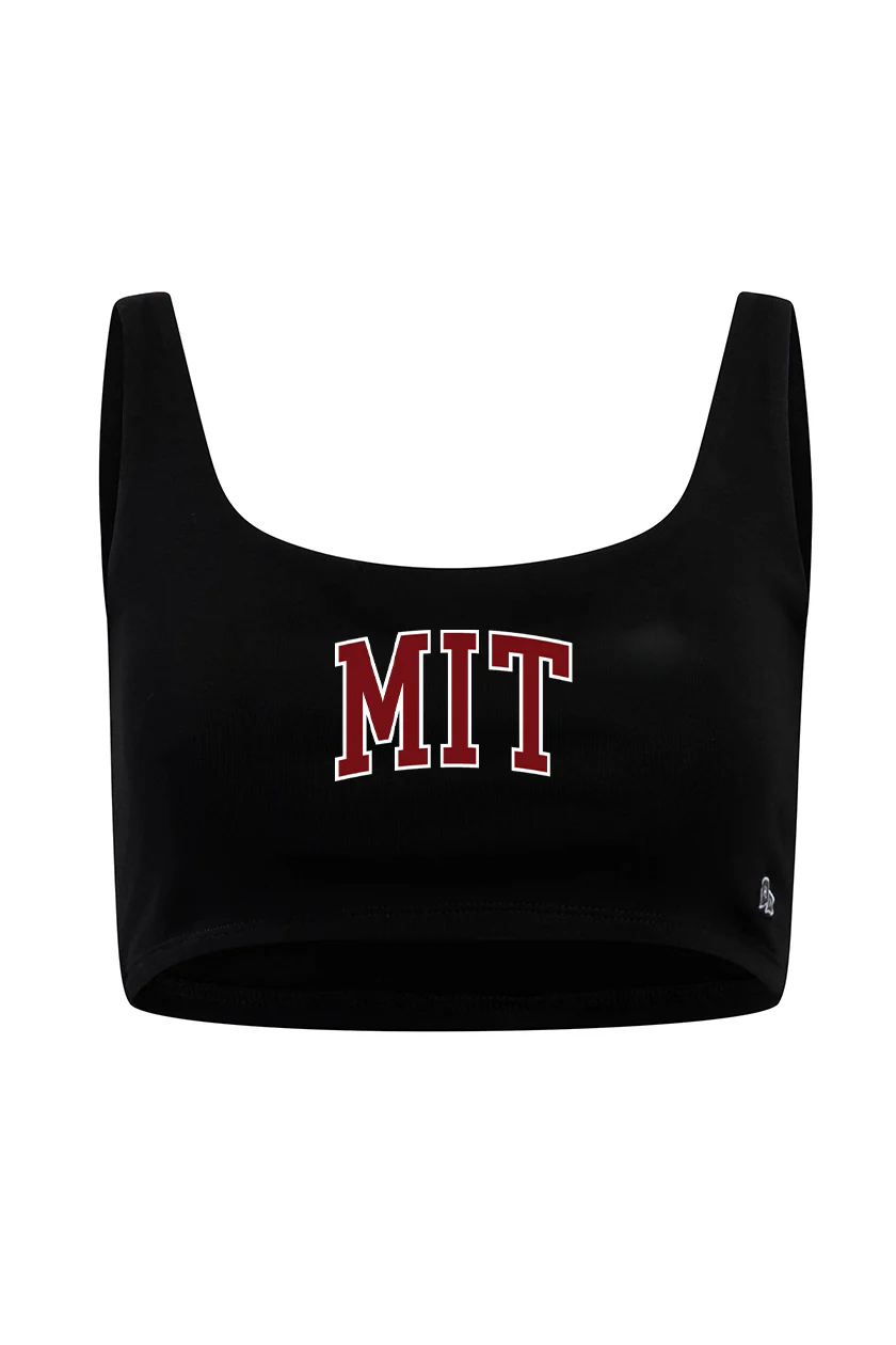 MIT Scoop Neck Crop Top