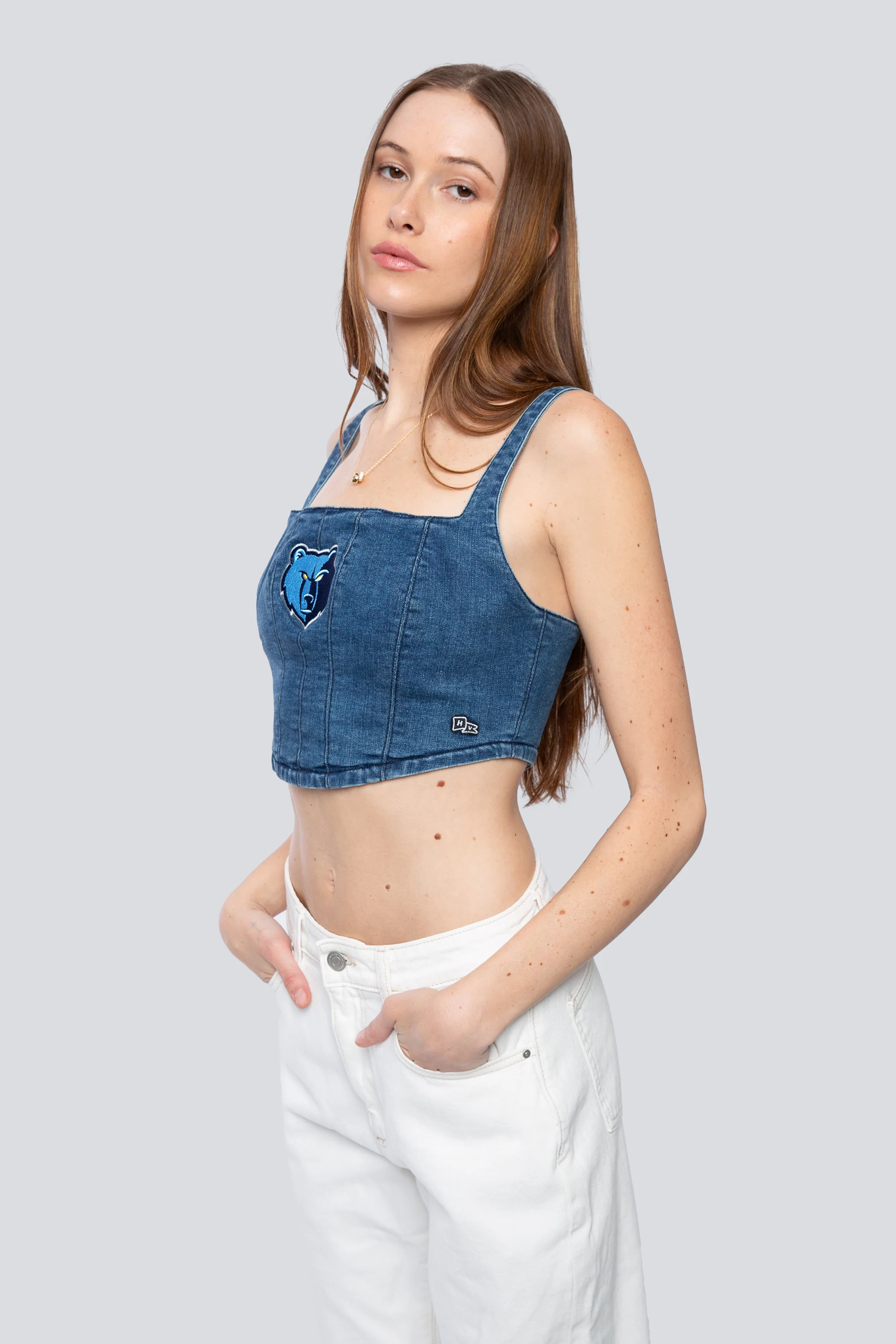 Memphis Grizzlies Denim Corset - Image 2