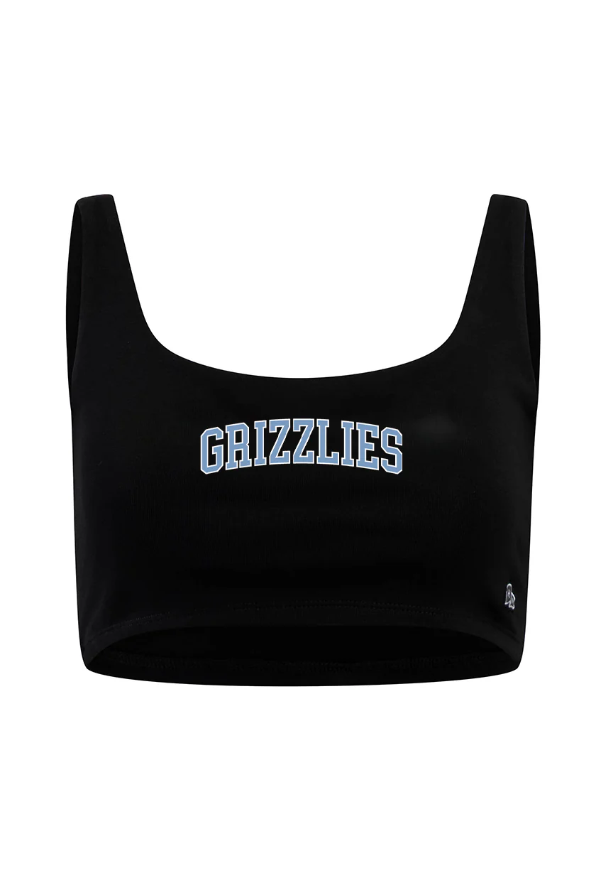 Memphis Grizzlies Scoop Neck Crop Top - Image 10