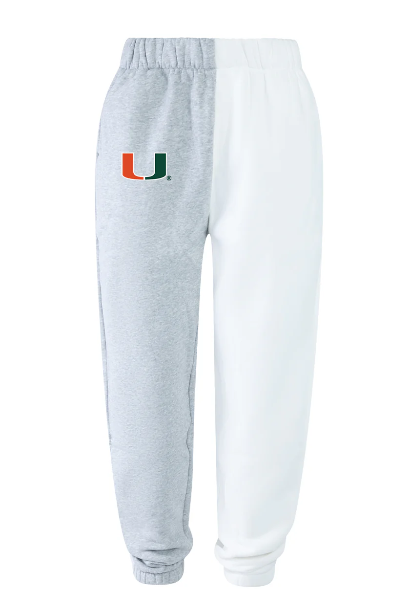 University of Miami Color-Block Sweats - Image 9