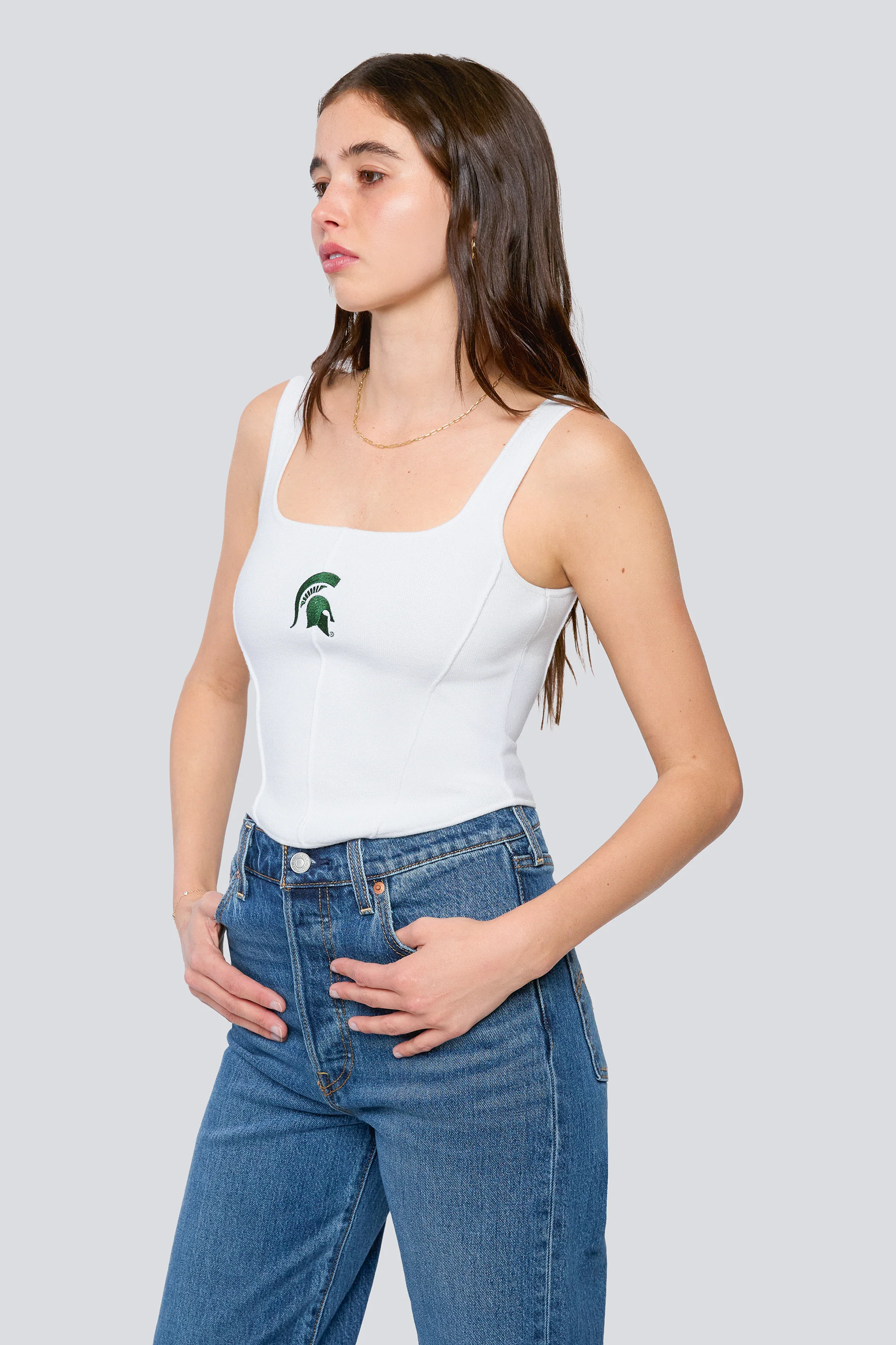 Michigan State Knit Corset - Image 3