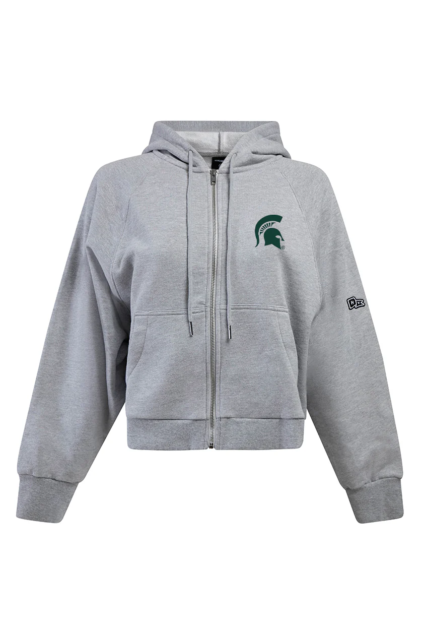 Michigan State Raglan Zip-Up - Image 9
