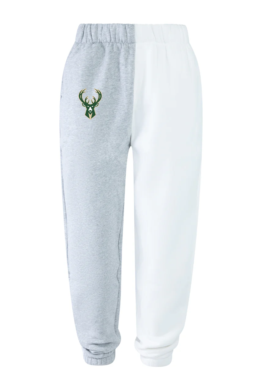 Milwaukee Bucks Color-Block Sweats