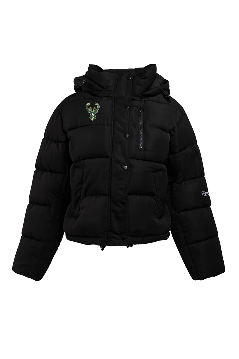 Milwaukee Bucks Puffer Jacket - Image 3
