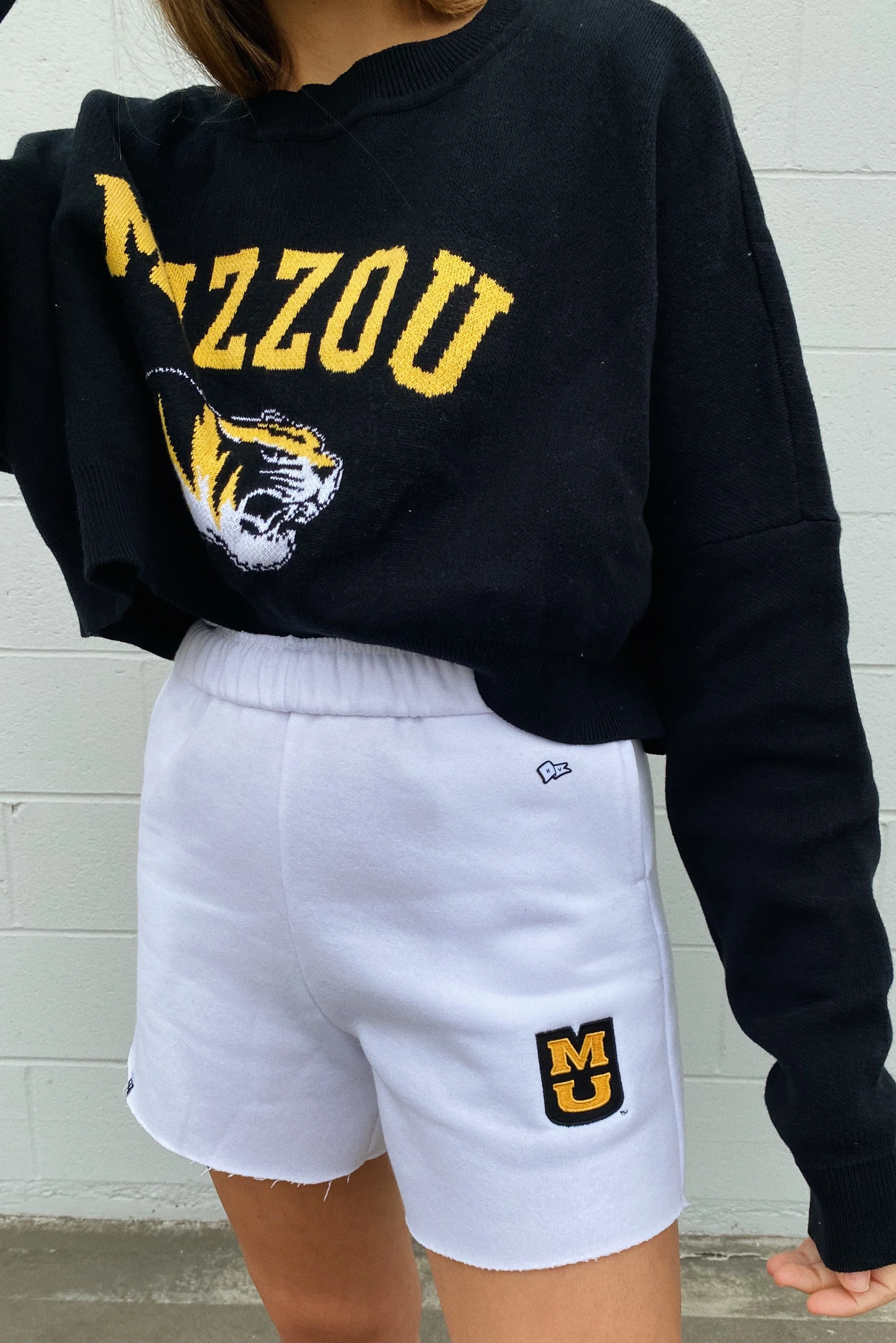 Mizzou Cut Off Sweatshorts - Image 2