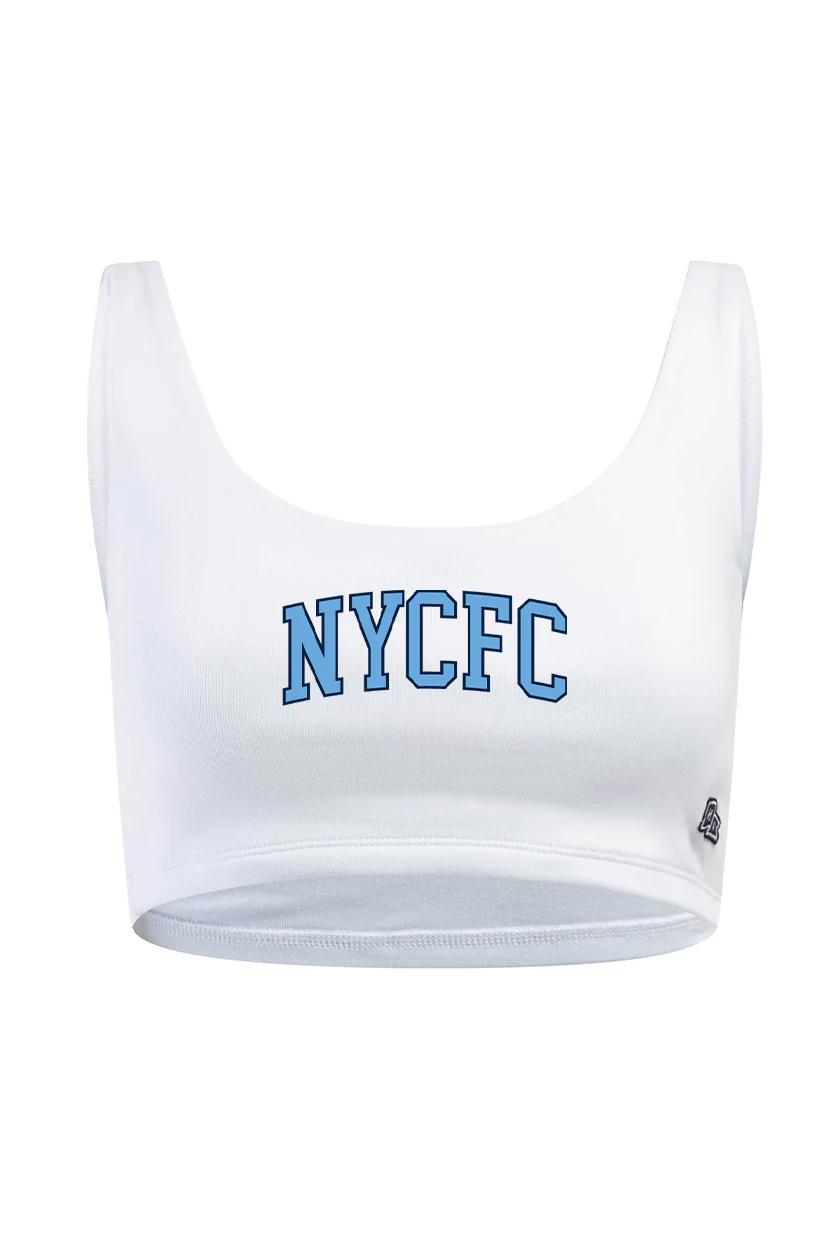New York City FC Scoop Neck Crop Top - Image 3