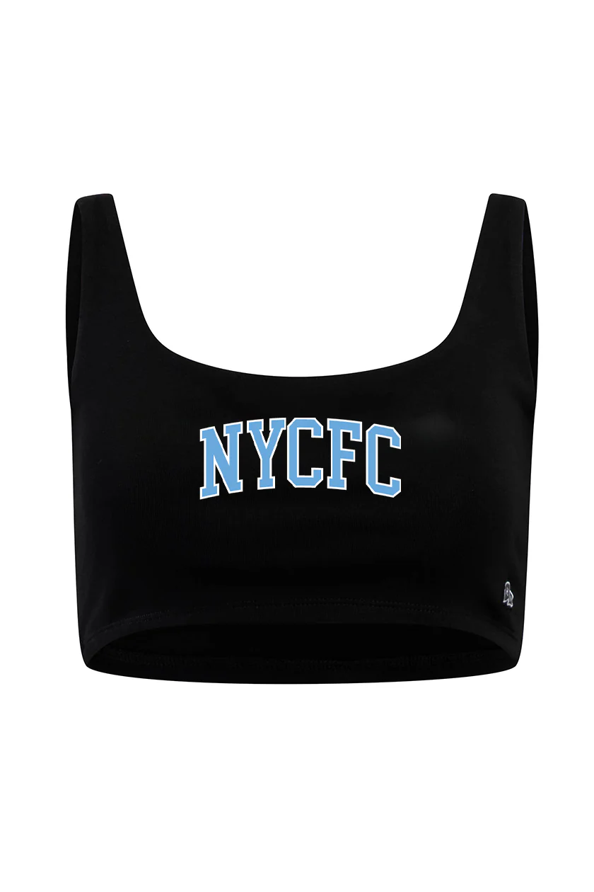 New York City FC Scoop Neck Crop Top - Image 5