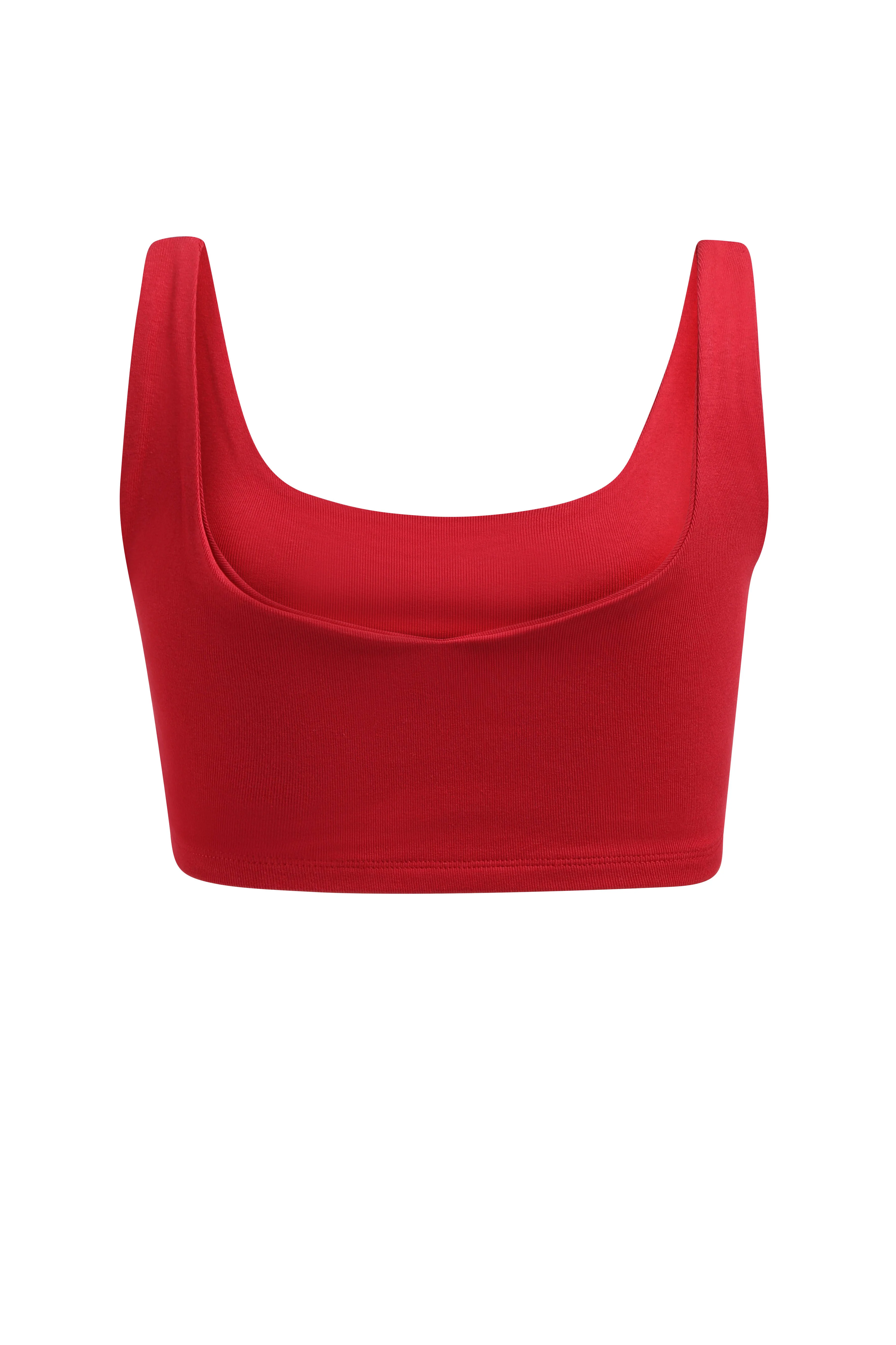 New York Red Bulls Scoop Neck Crop Top - Image 8