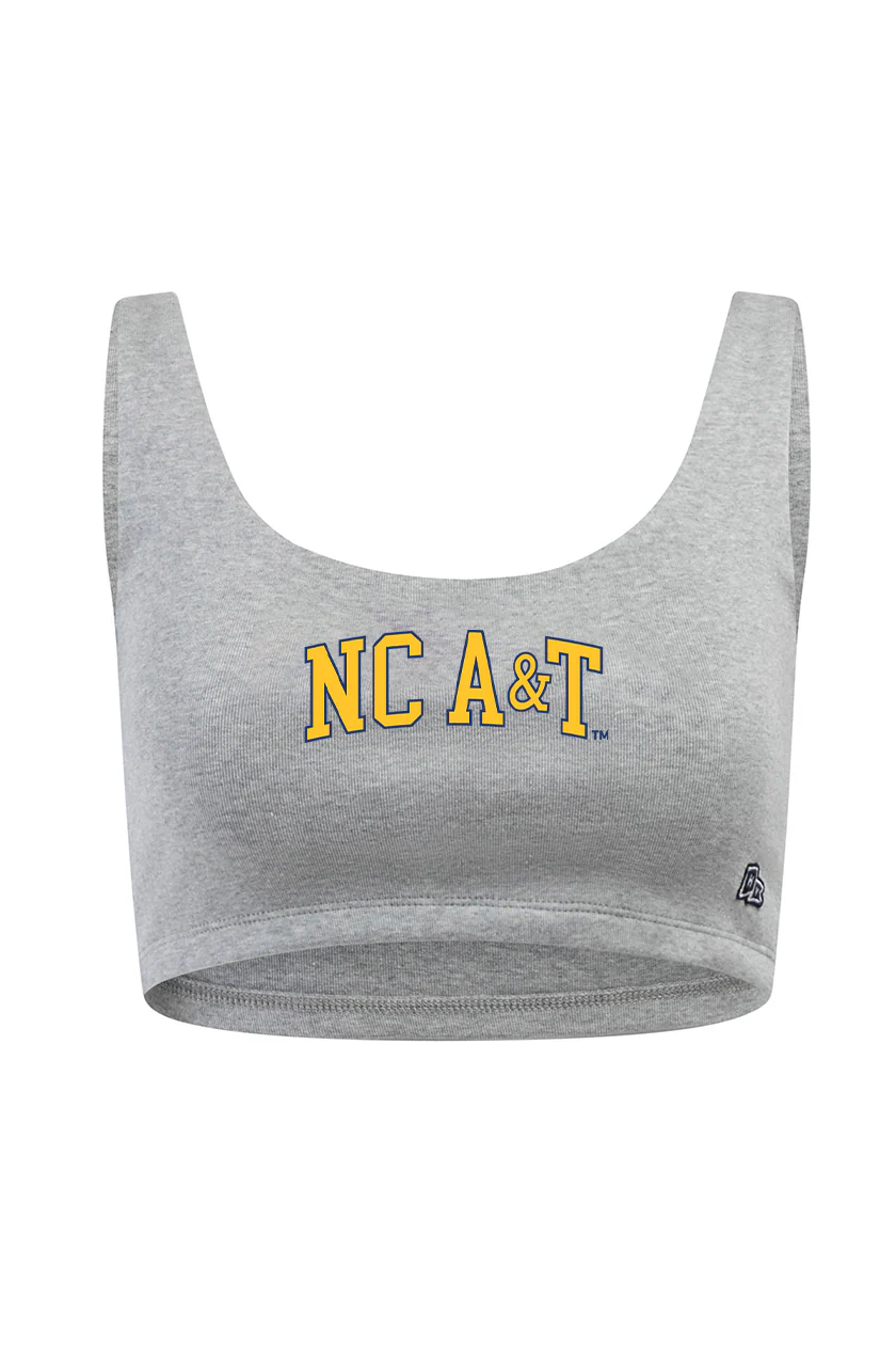 North Carolina A&T State Scoop Neck Crop Top - Image 9