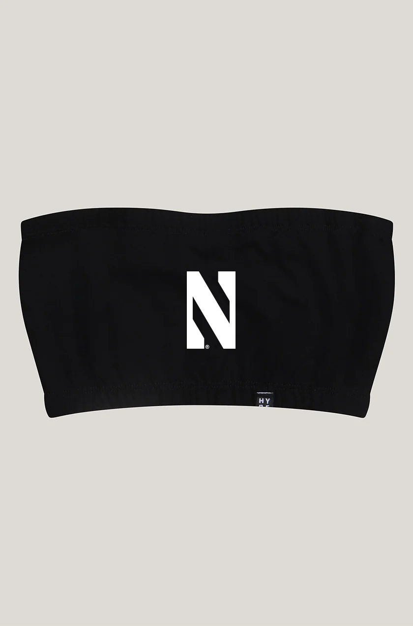 Northwestern Bandeau Top