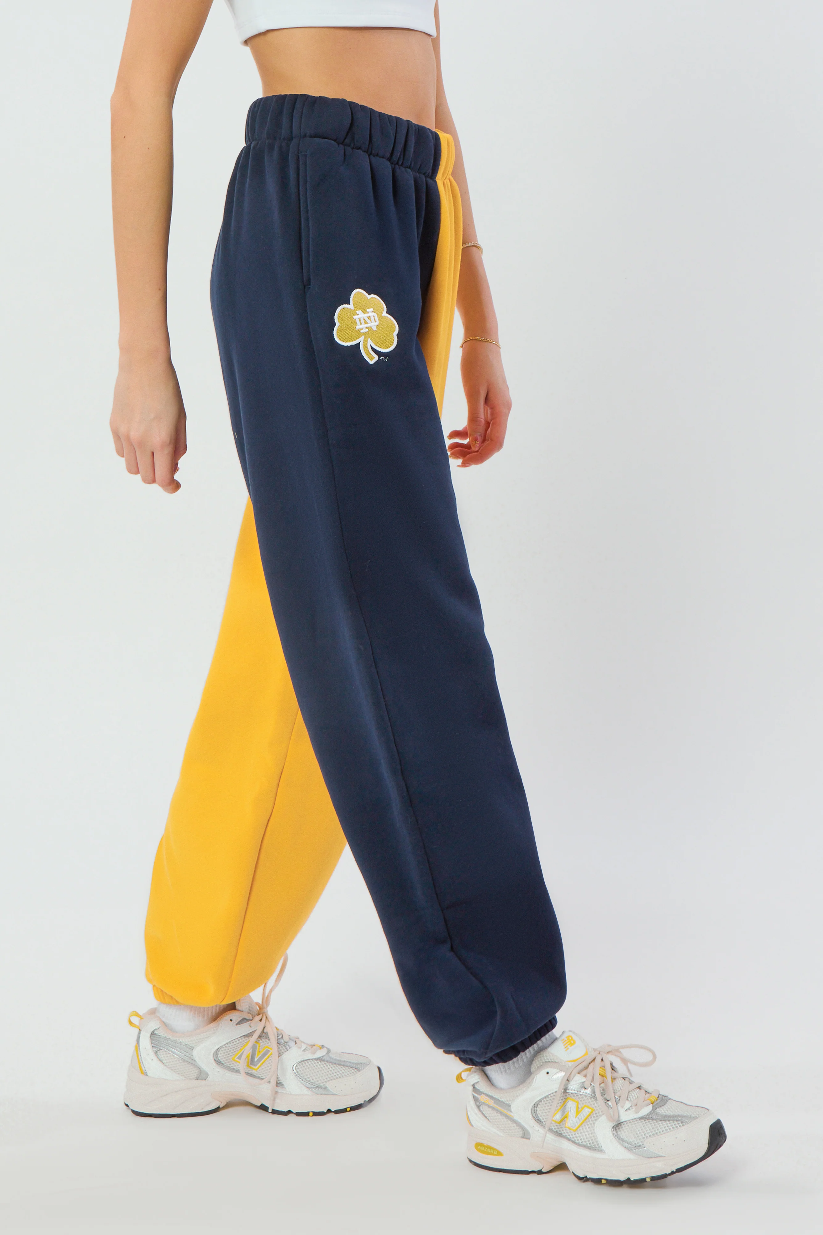 Notre Dame Color-Block Sweats - Image 3