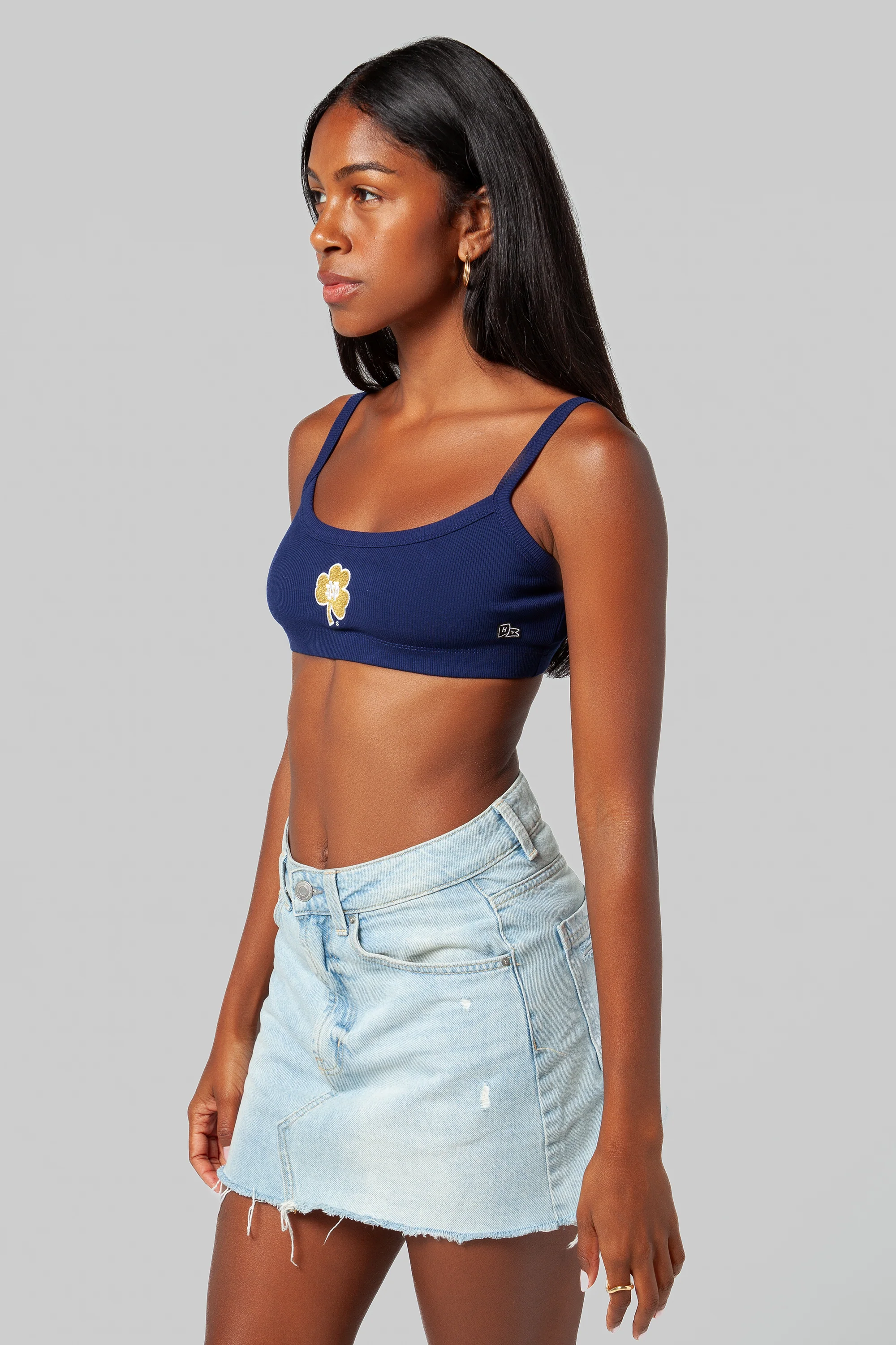 Notre Dame Rib Bra Top - Image 2