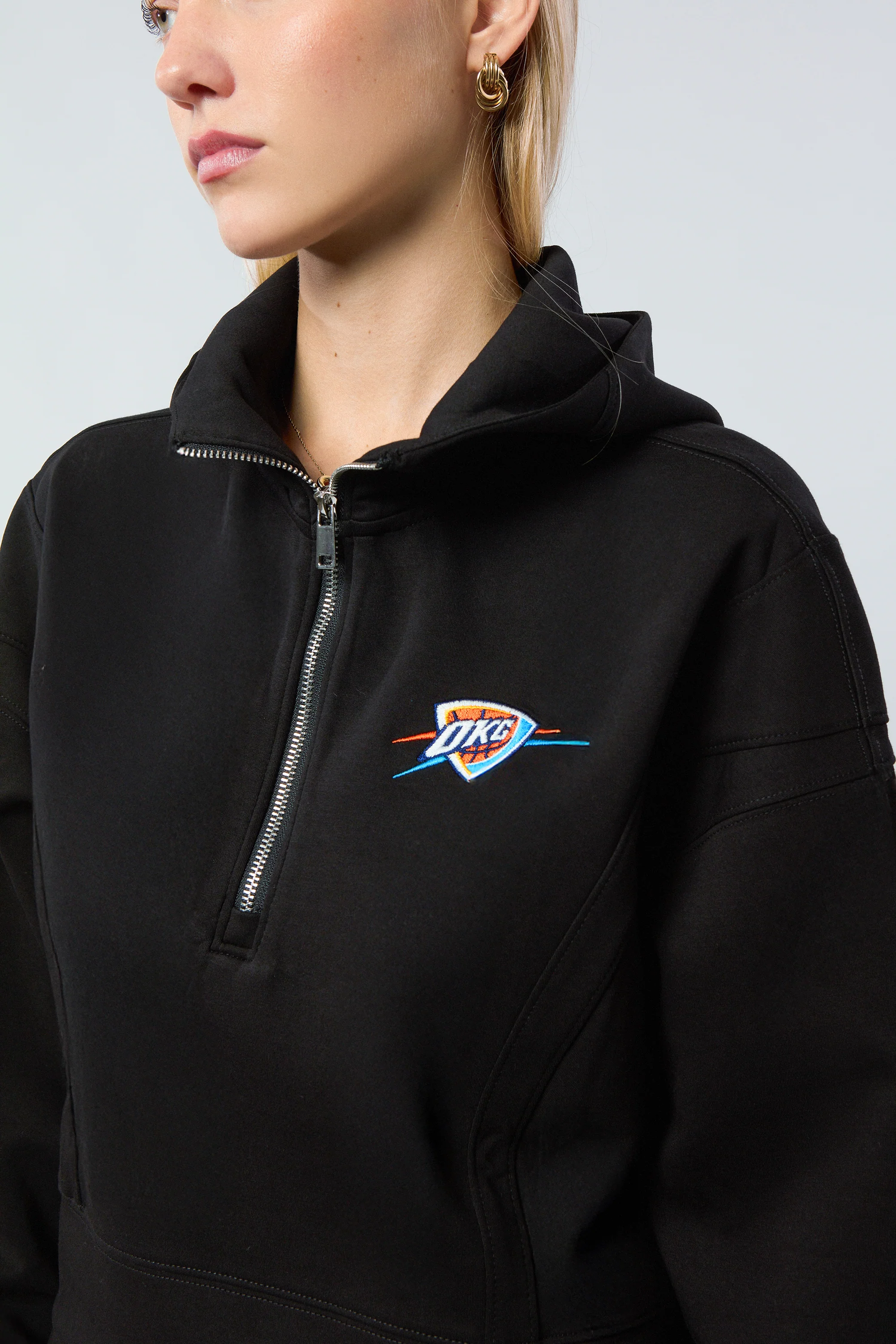 Oklahoma City Thunder Butter Sport Half-Zip - Image 2