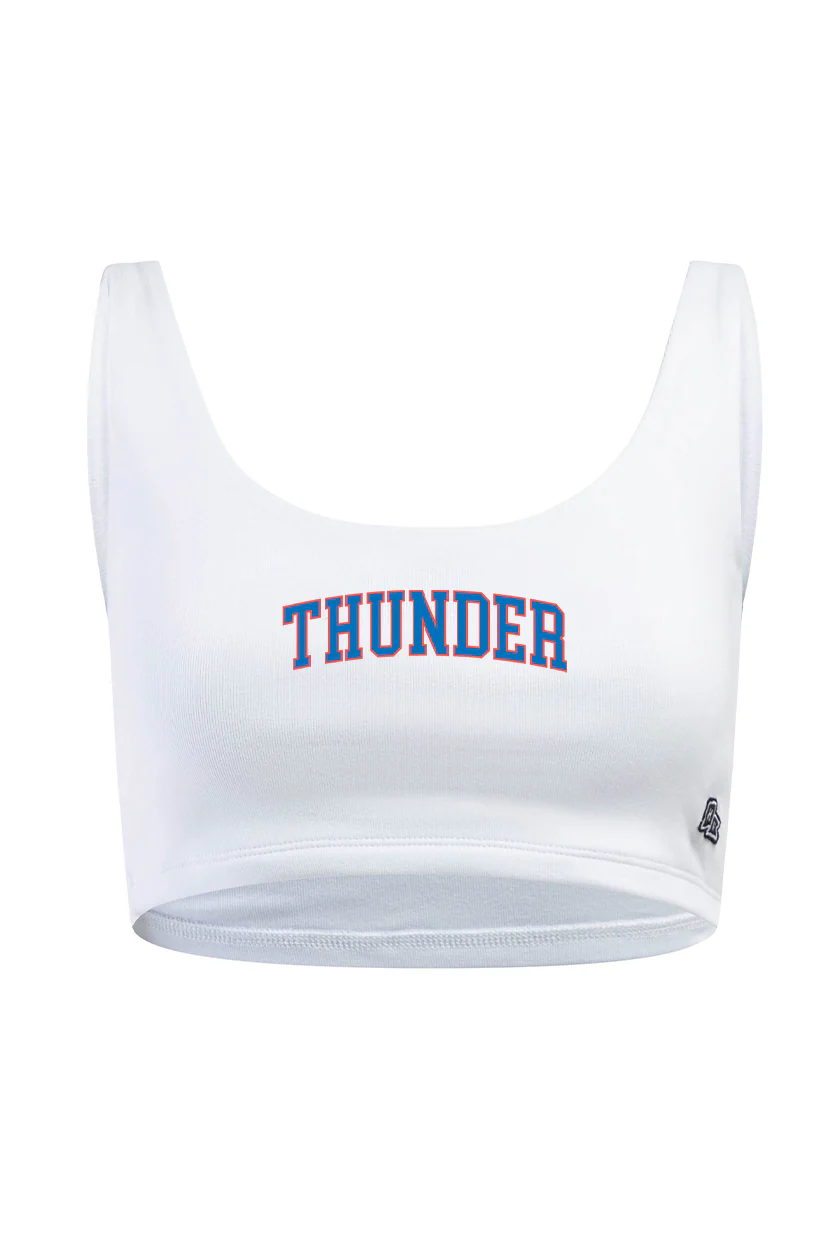 Oklahoma City Thunder Scoop Neck Crop Top - Image 7