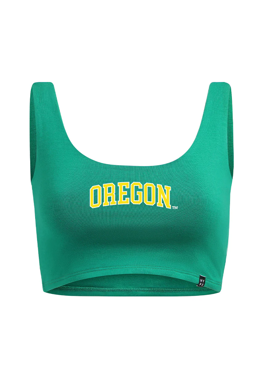University of Oregon | Scoop Neck Crop Top - Image 15