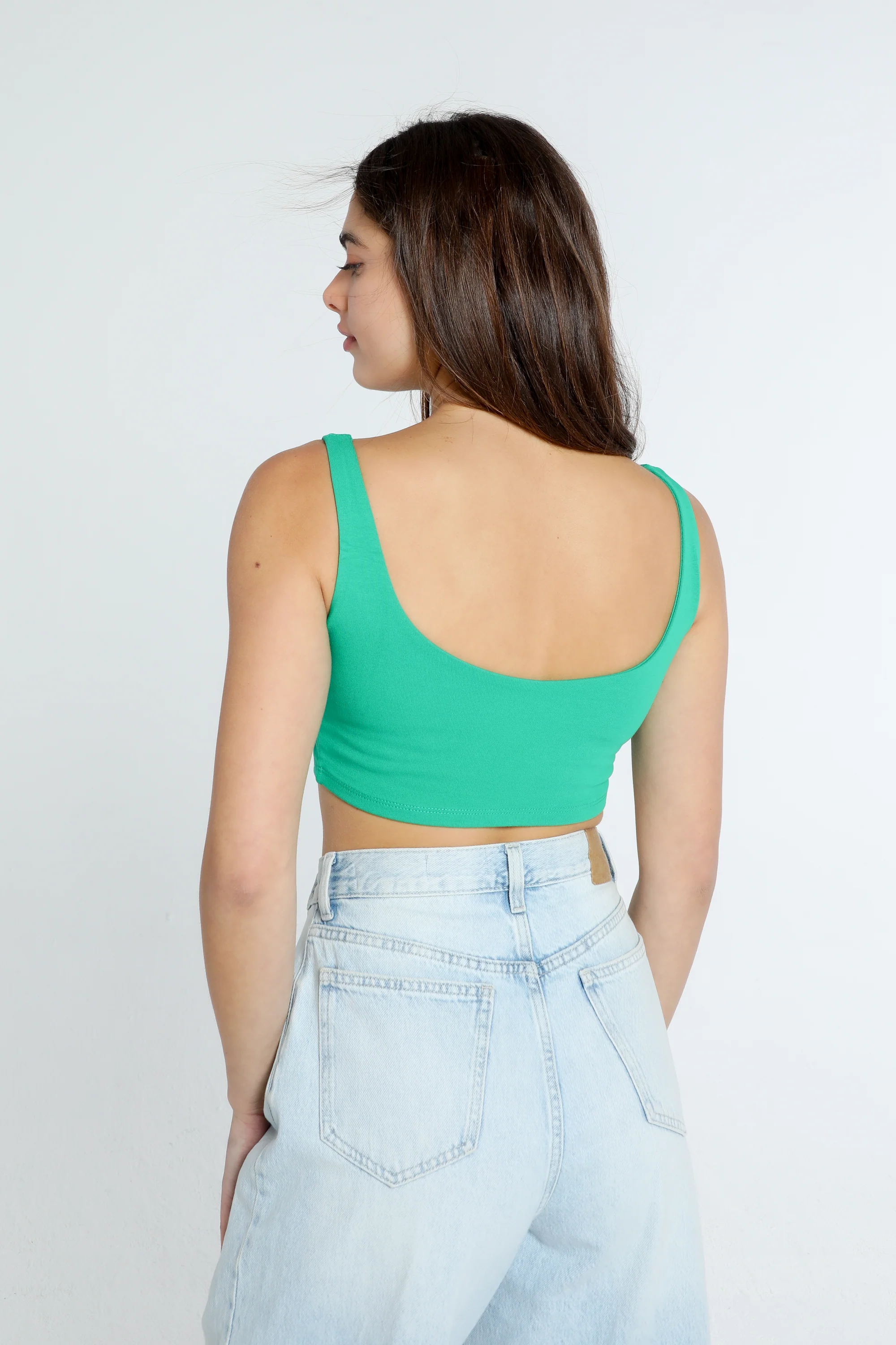 University of Oregon | Scoop Neck Crop Top - Image 6