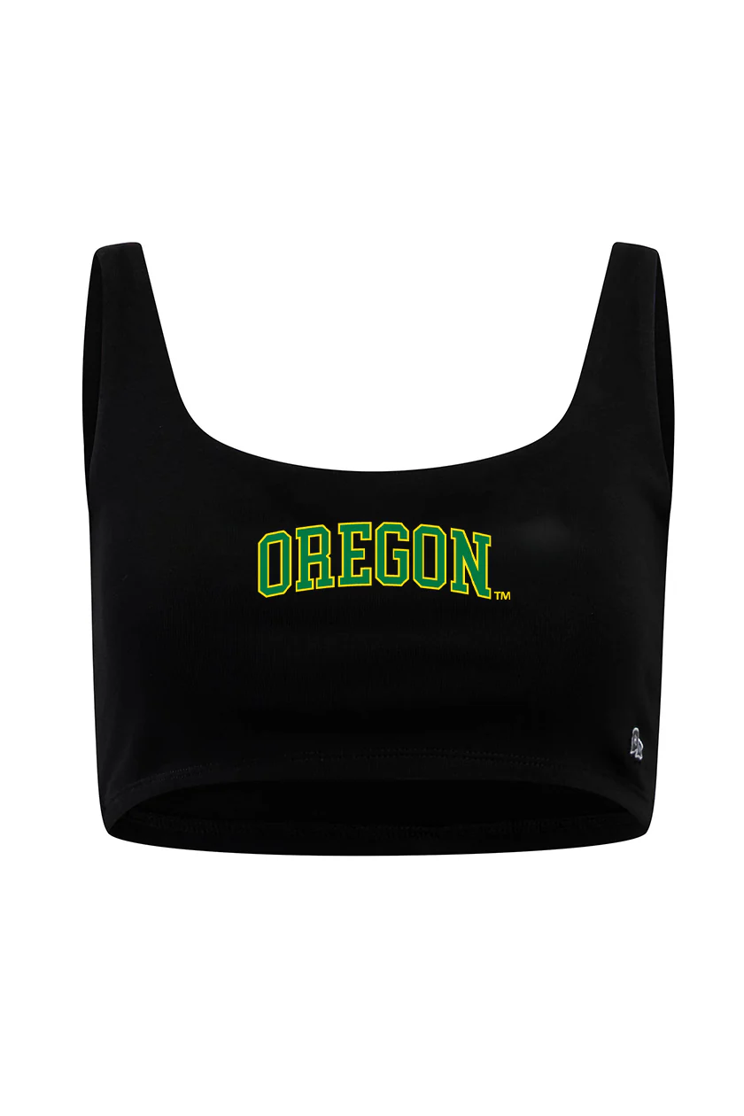 University of Oregon | Scoop Neck Crop Top - Image 7