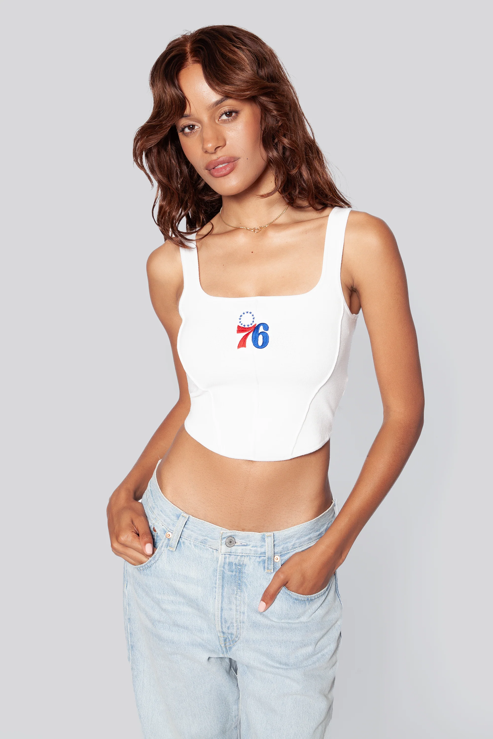 Philadelphia 76ers Knit Corset