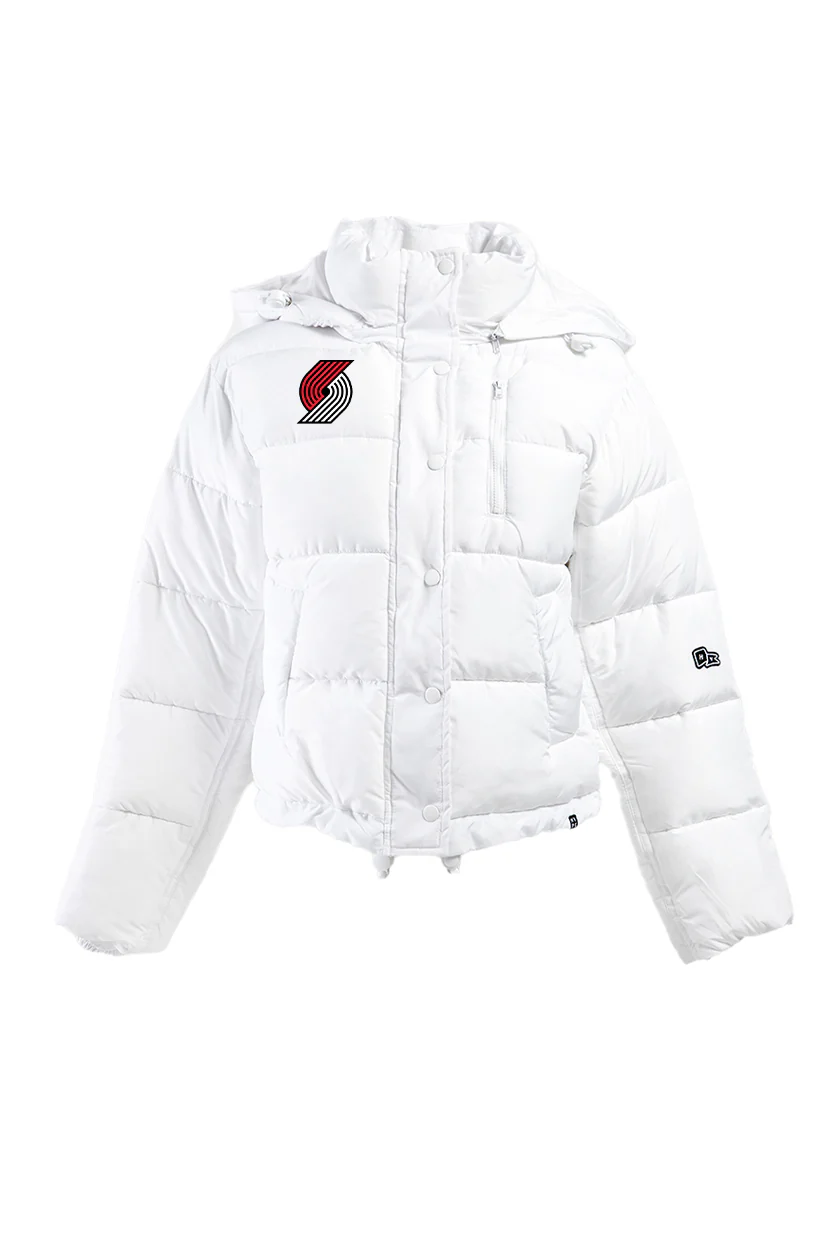 Portland Trail Blazers Puffer Jacket - Image 5