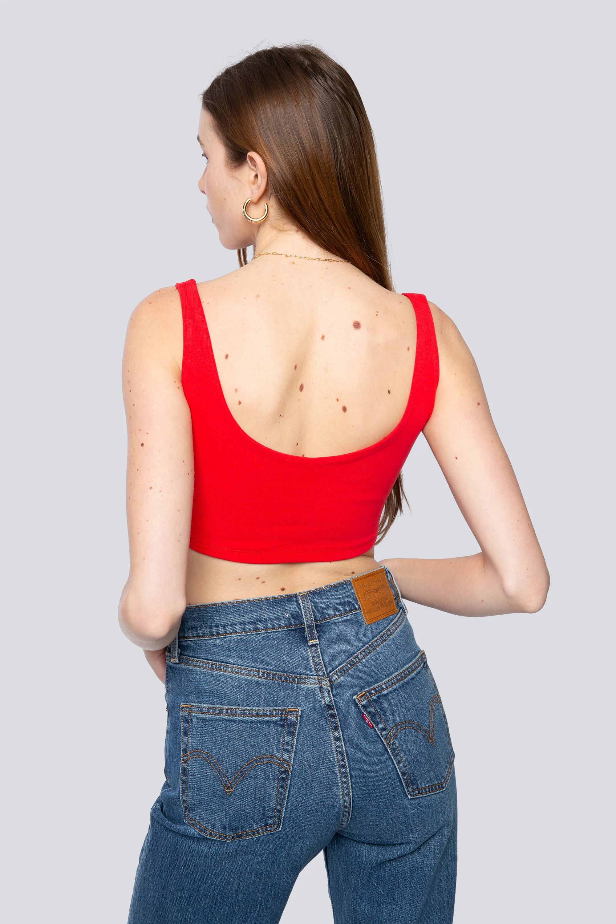 Portland Trail Blazers Scoop Neck Crop Top - Image 4