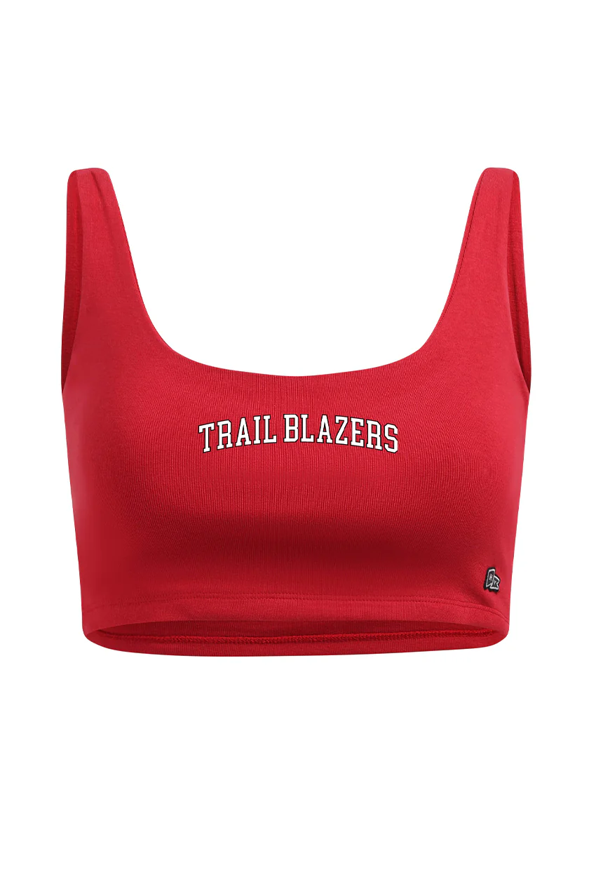 Portland Trail Blazers Scoop Neck Crop Top - Image 5
