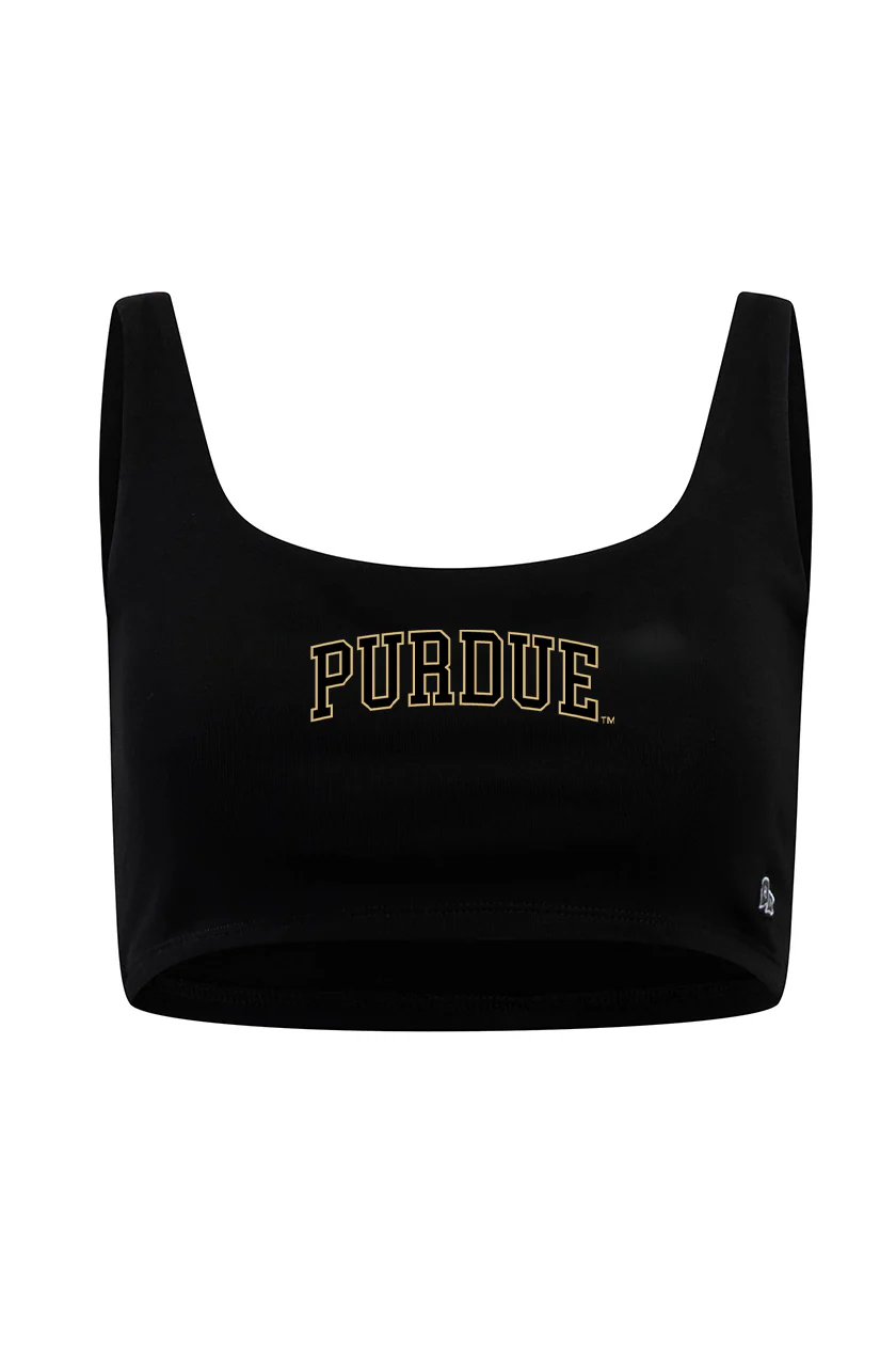 Purdue | Scoop Neck Crop Top - Image 8