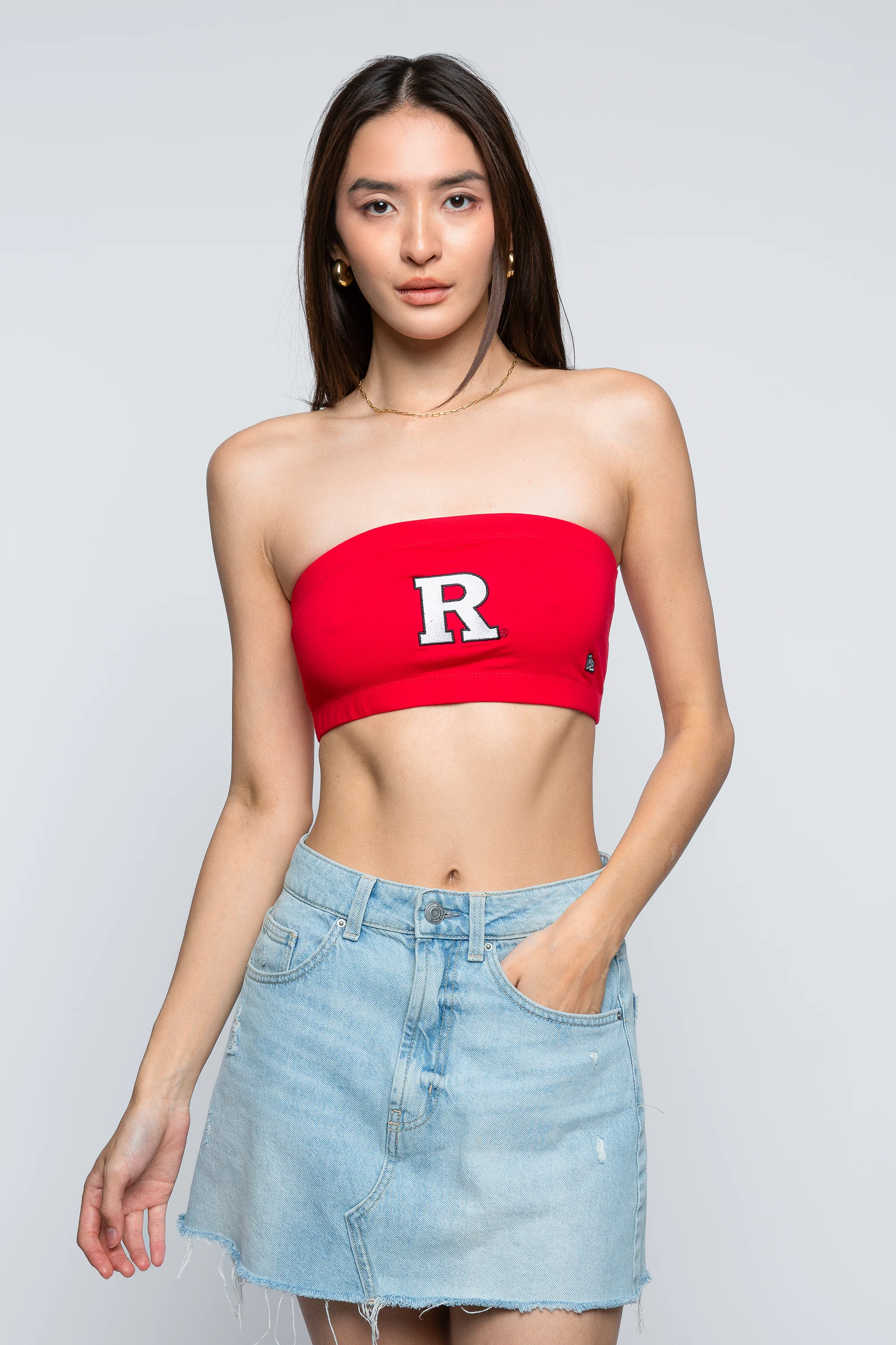 Rutgers Bandeau Top