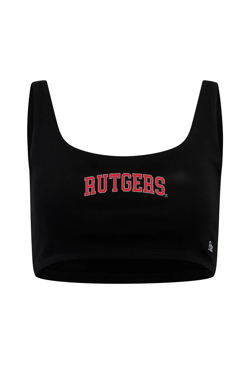 Rutgers | Scoop Neck Crop Top - Image 8