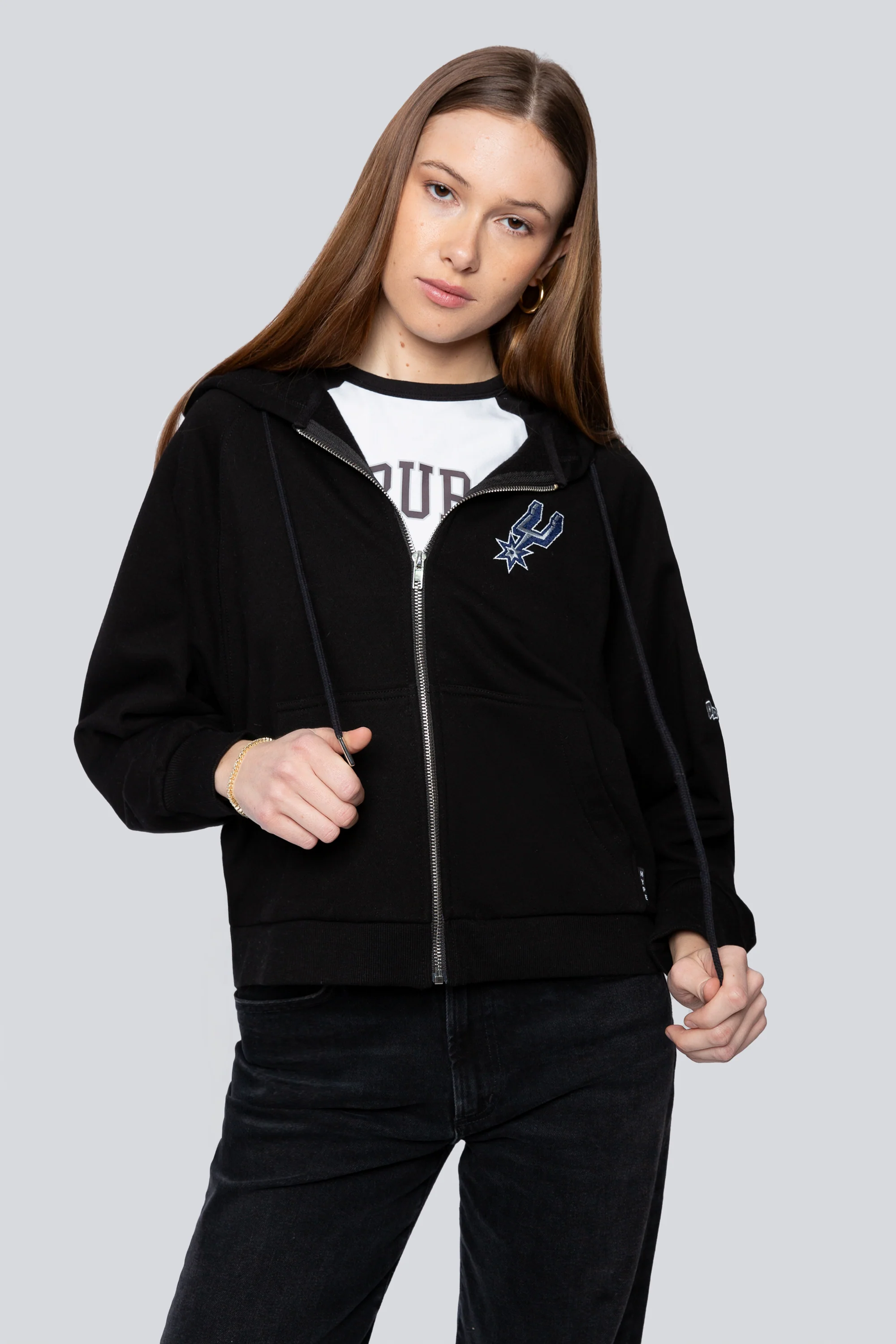 San Antonio Spurs Raglan Zip-Up