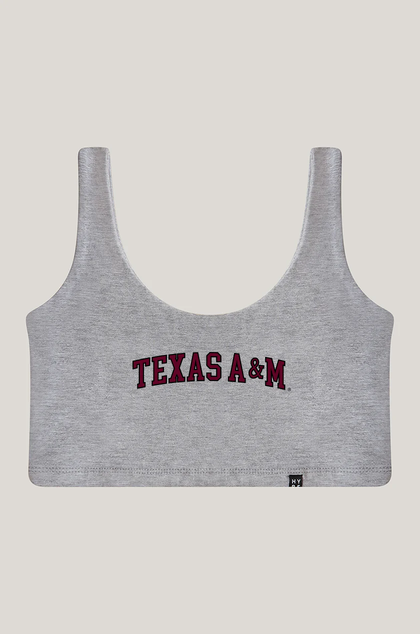 Texas A&M | Scoop Neck Crop Top - Image 4