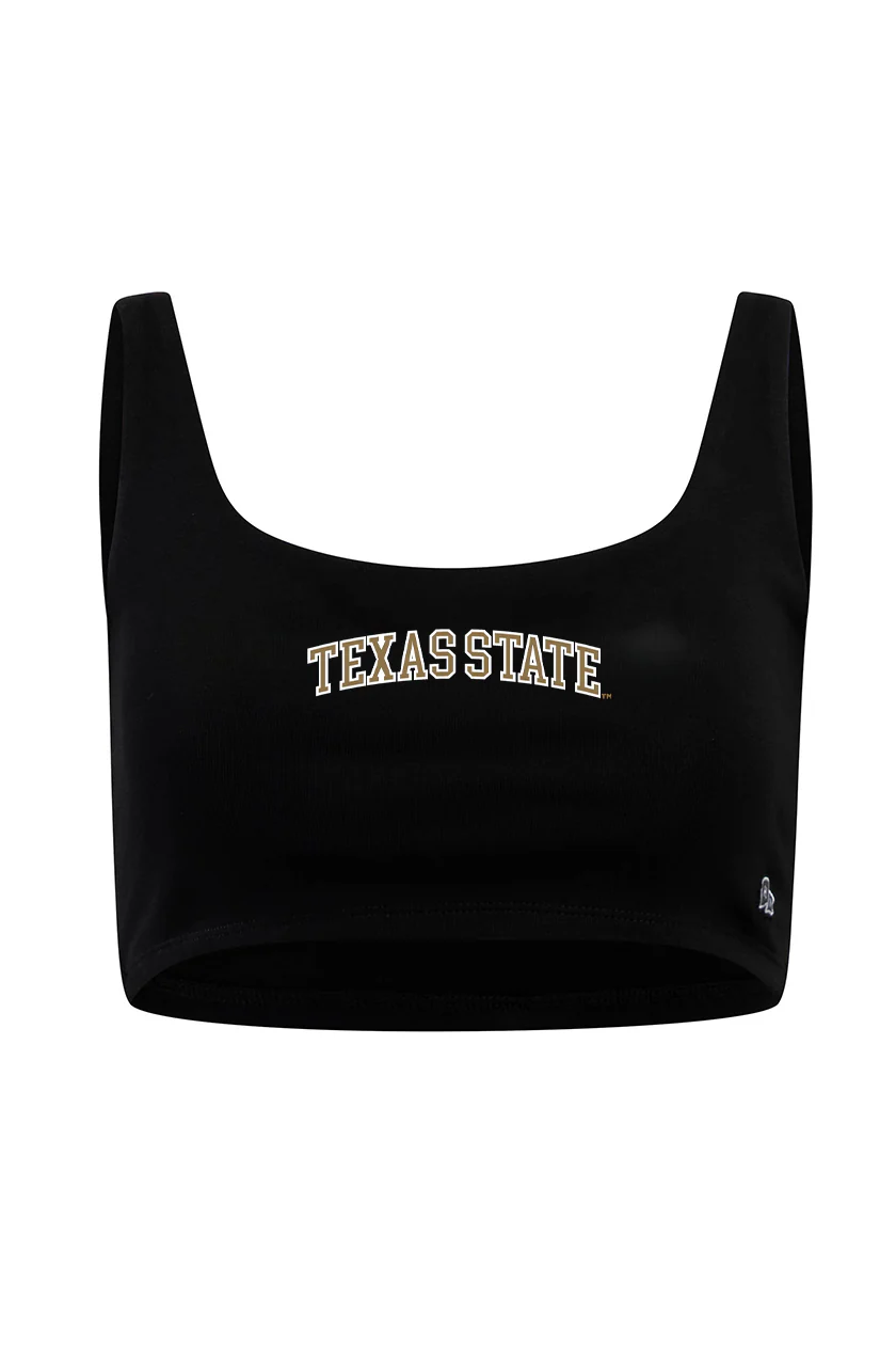 Texas State | Scoop Neck Crop Top - Image 5
