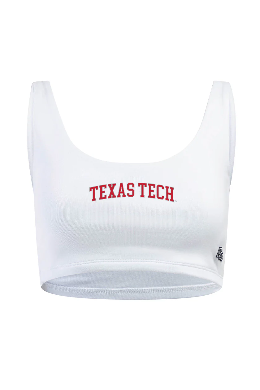 Texas Tech | Scoop Neck Crop Top