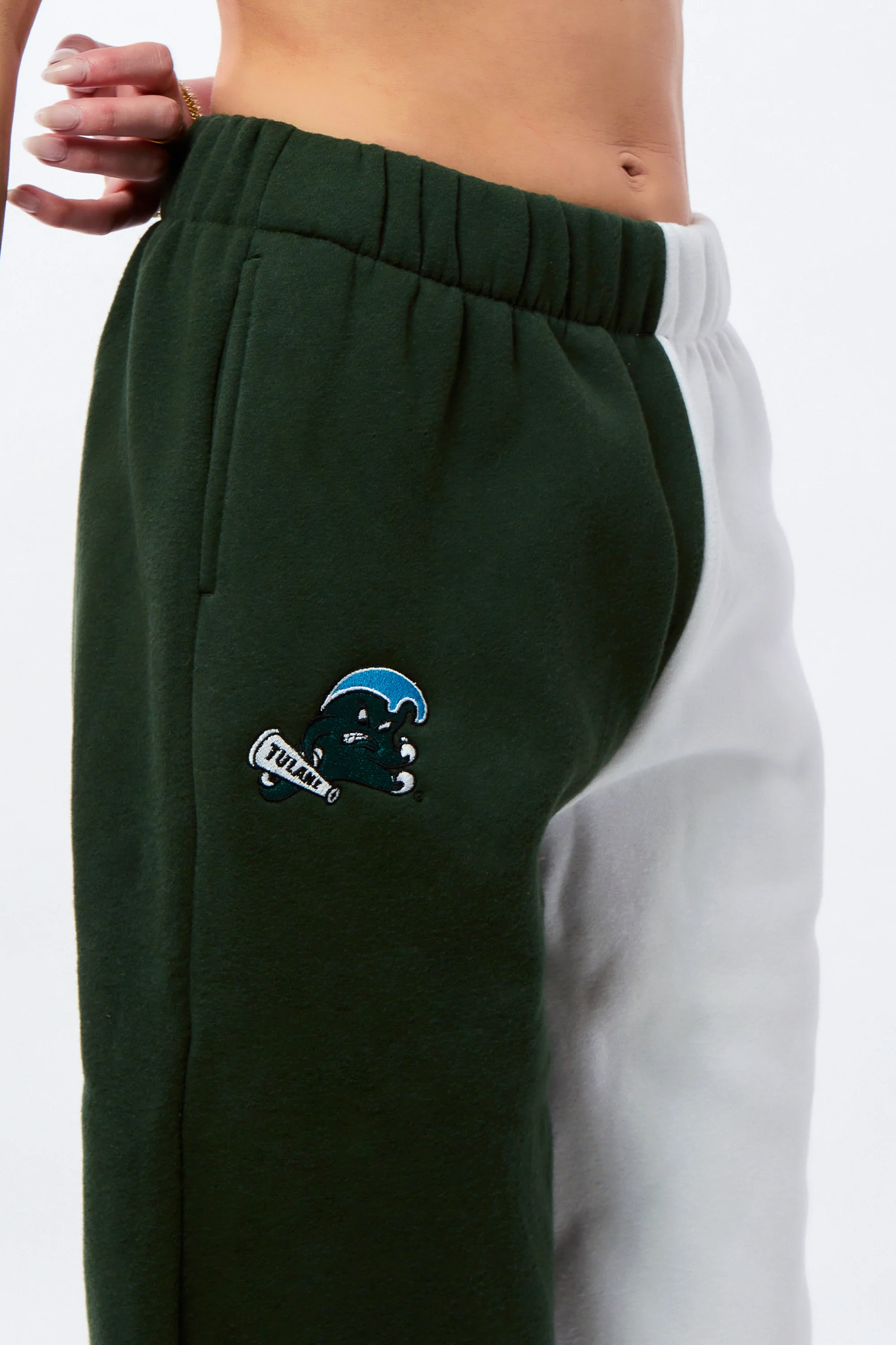 Tulane Color-Block Sweats - Image 2