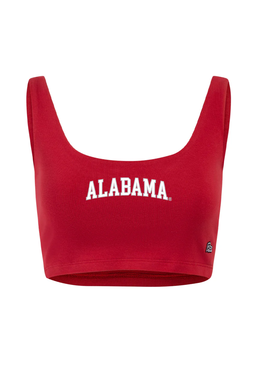 University of Alabama Scoop Neck Crop Top - Image 5