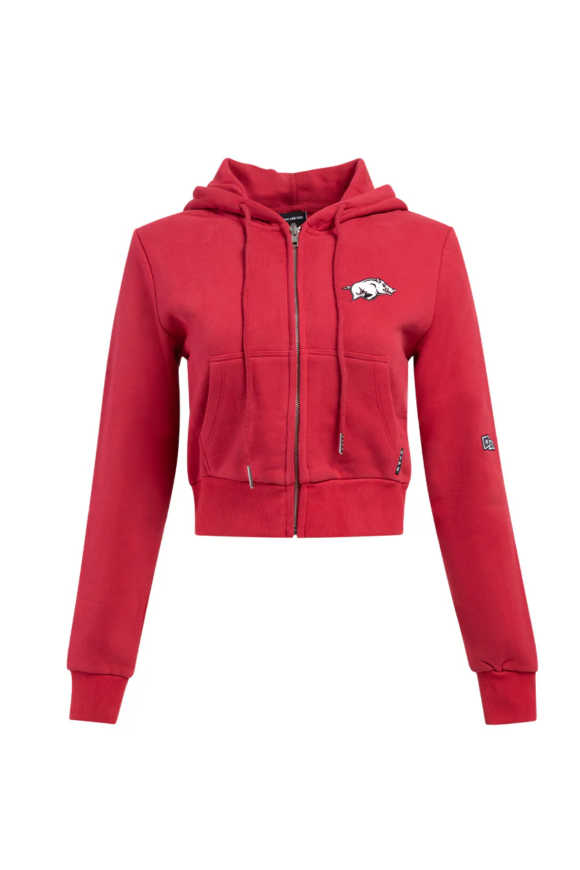 University of Arkansas Mia Zip Sweater - Image 5