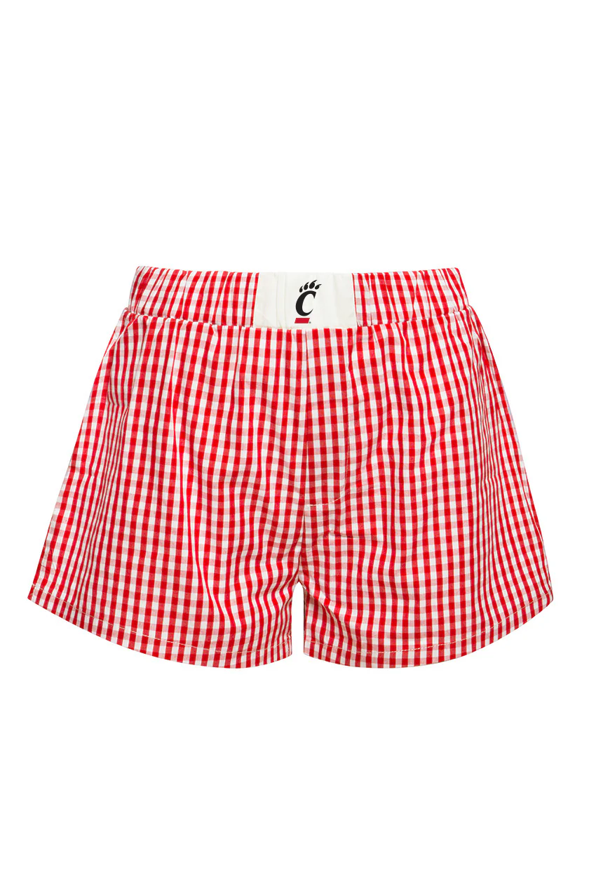 University of Cincinnati Gameday Gingham Shorts