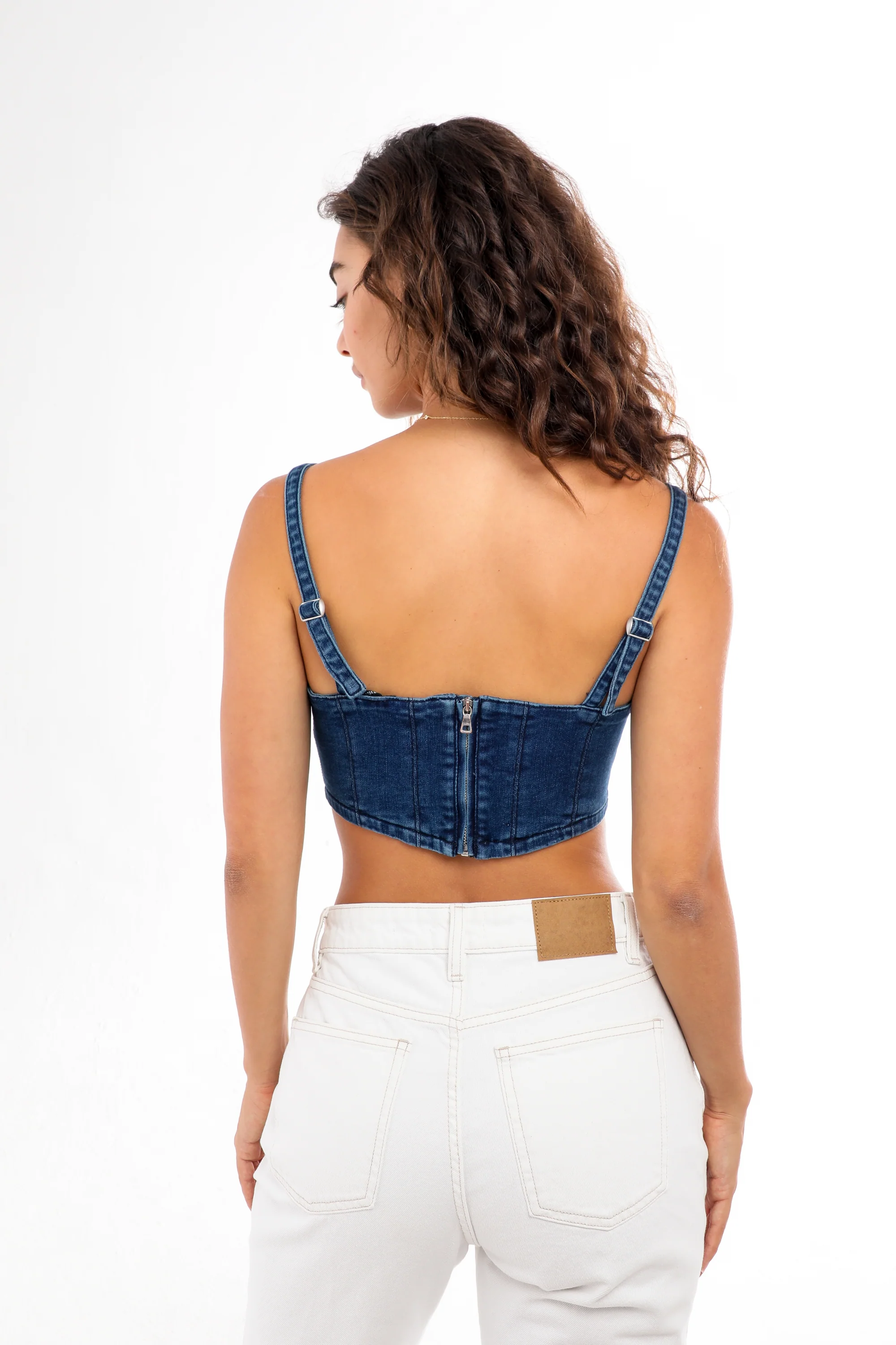 Florida Denim Corset - Image 3